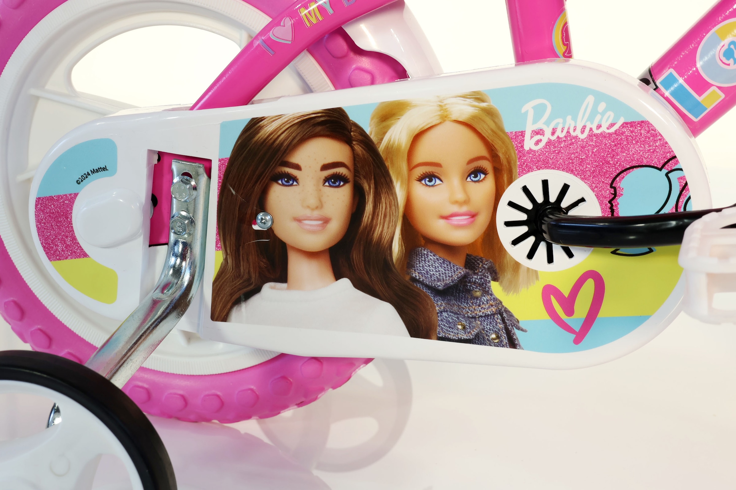 Dino Bikes Kinderfahrrad »Barbie 12" Kinderfahrrad 2-4 Jahre« 1 Gang ohne Schaltung