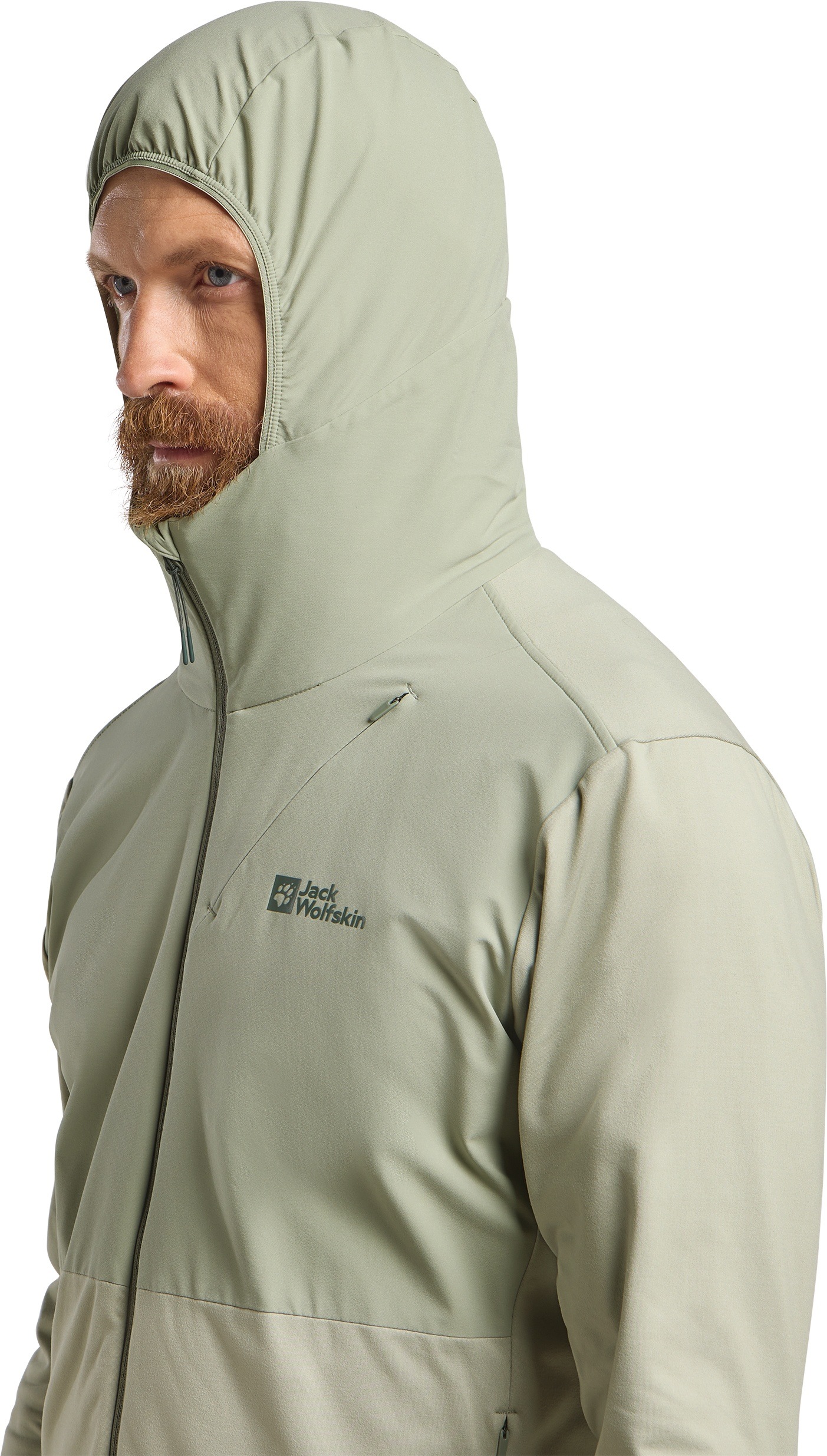Jack Wolfskin Kapuzenfleecejacke »PRELIGHT TRAIL HOODY M« mit Kapuze