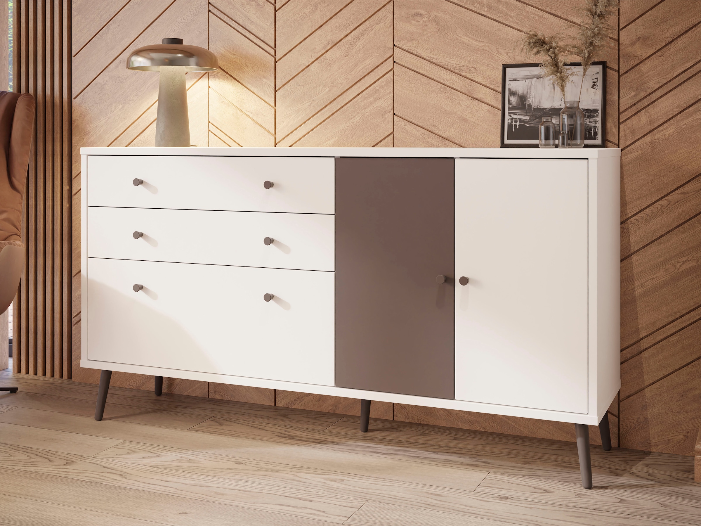 FORTE Sideboard »Harllson neue Möbel geniale aufzubauen by online UNIVERSAL die Art bestellen EasyKlix Forte«, 