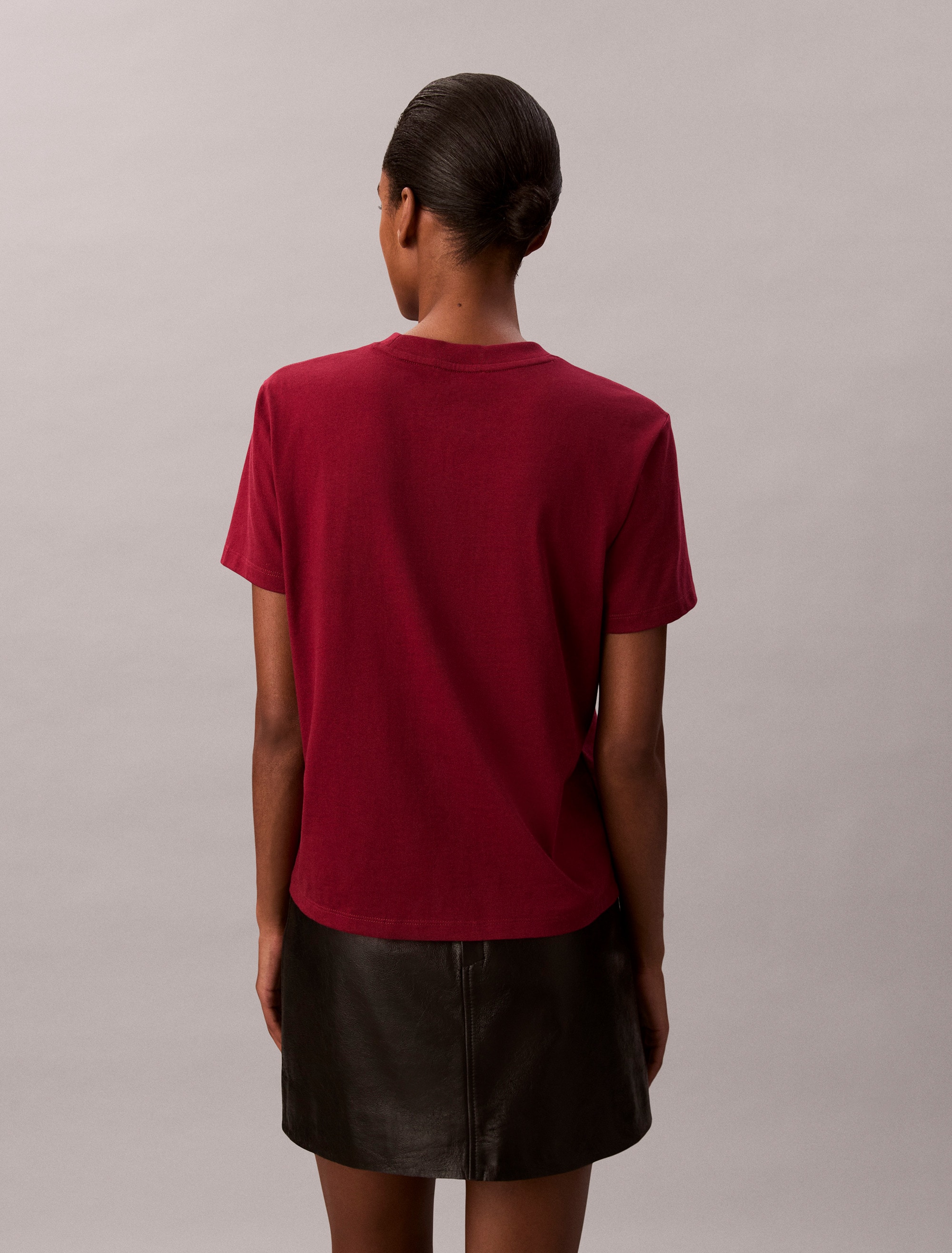 Calvin Klein Jeans T-Shirt »A- INST. LOGO CLASSIC TEE SS«, mit Logoschriftzug