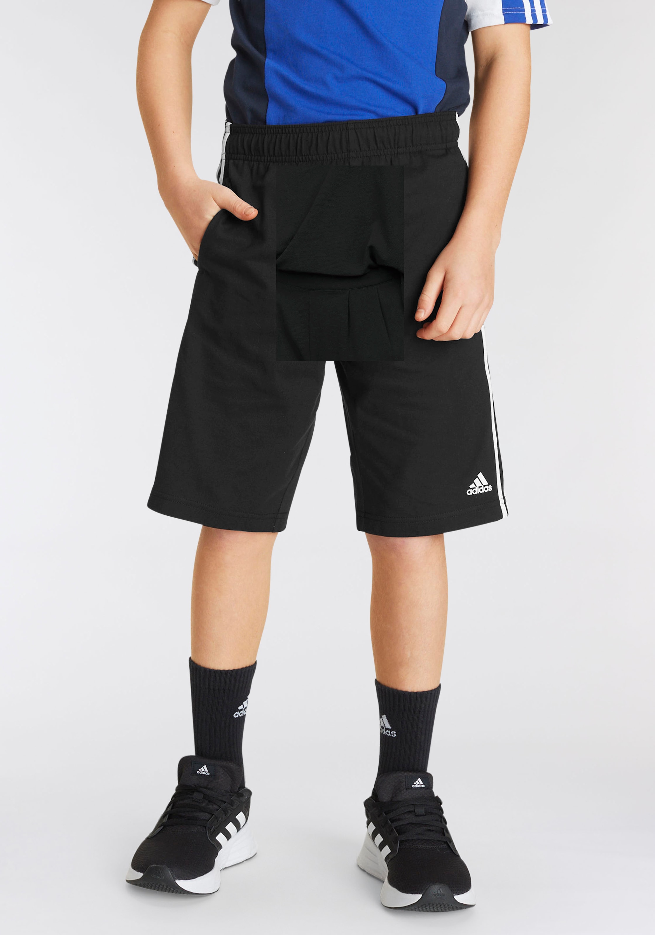 adidas Sportswear Shorts »ESSENTIALS 3-STREIFEN KNIT«, (1 tlg.) günstig  online kaufen