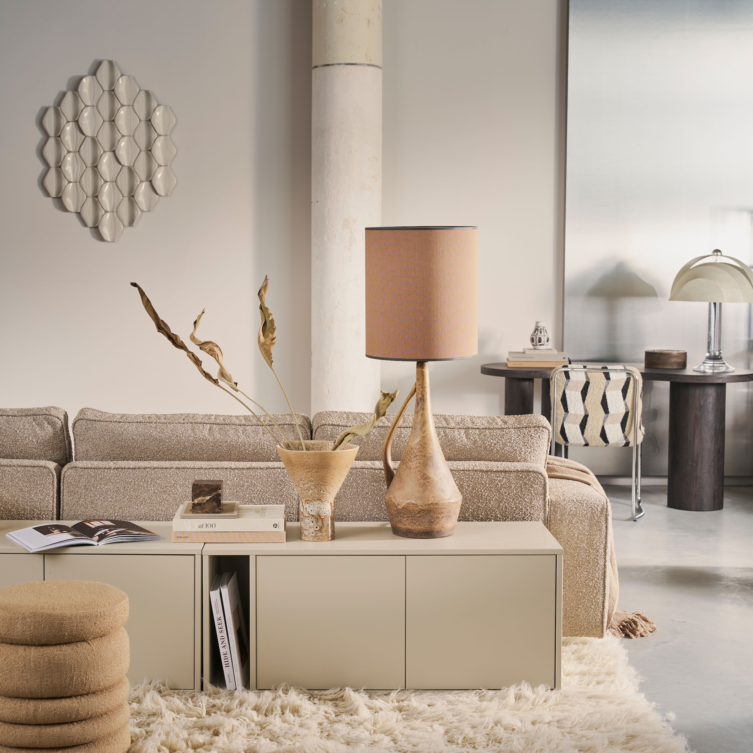 WOOOD Schuhbank »vtwonen SETTLE DOWN TV MEUBEL/BANKJE 108 CM GRENEN DUST [fsc]« Settle Down TV-Schrank/Bank aus FSC-Kiefer