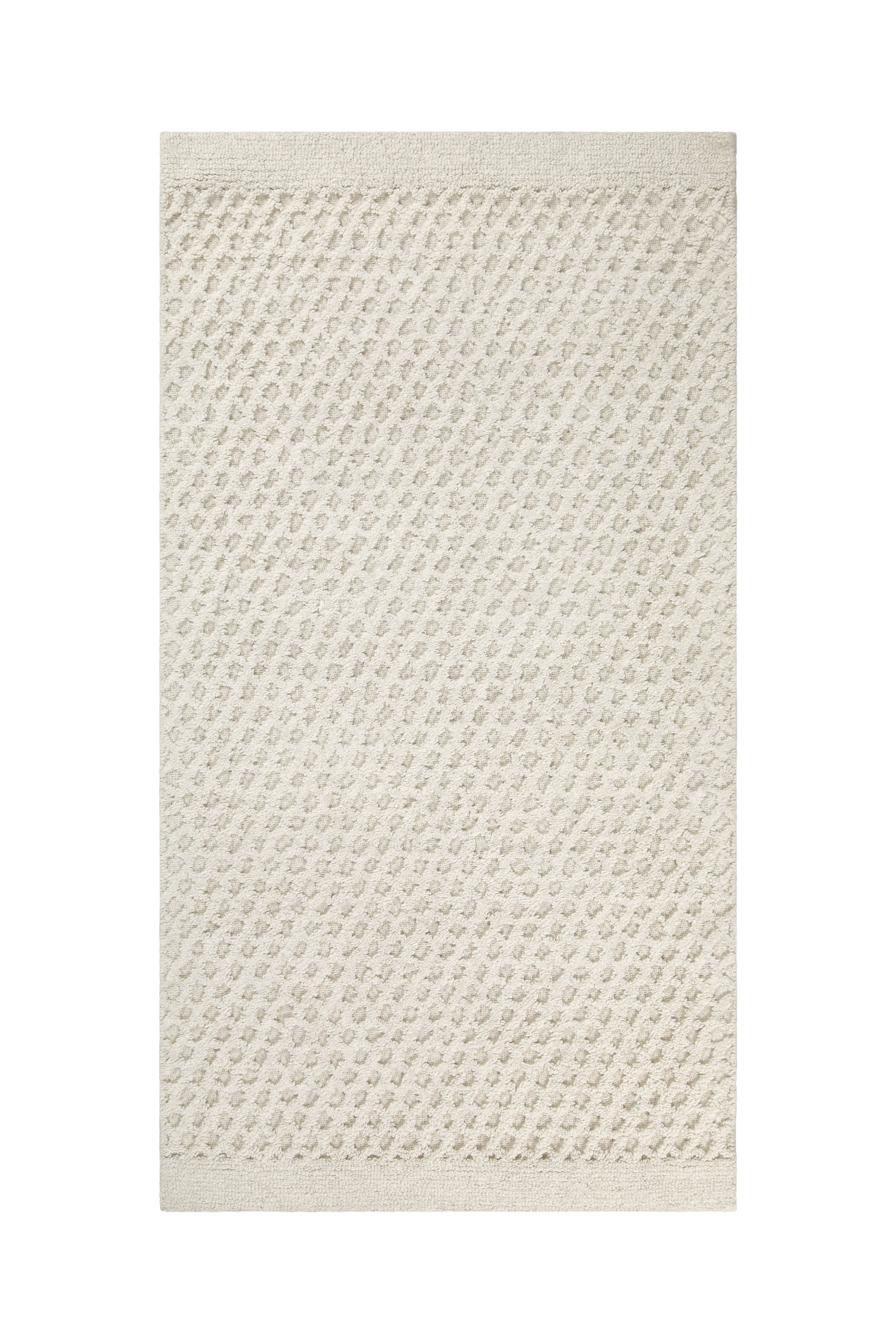 Wecon home Wollteppich »Hamptons THIRTYEIGHT«, rechteckig, 11 mm Höhe, Läufer, Schurwolle, Kurzflor, Wohn- & Schlafzimmer, elegant, Waben