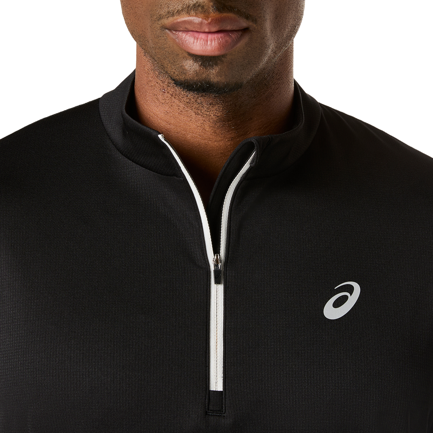 Asics Laufshirt »ICON LS 1/2 ZIP TOP« Schnelltrocknend, Atmungsaktiv, Reflektierend