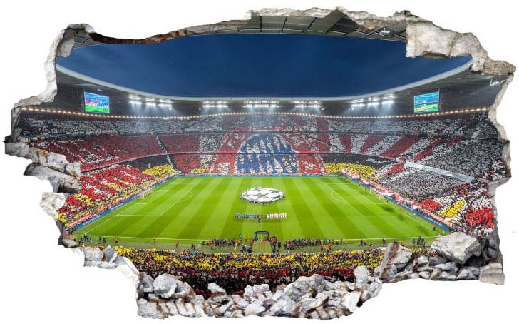 Wall-Art Wandtattoo »FCB Stadion Immer weiter«, (1 St.) bequem kaufen