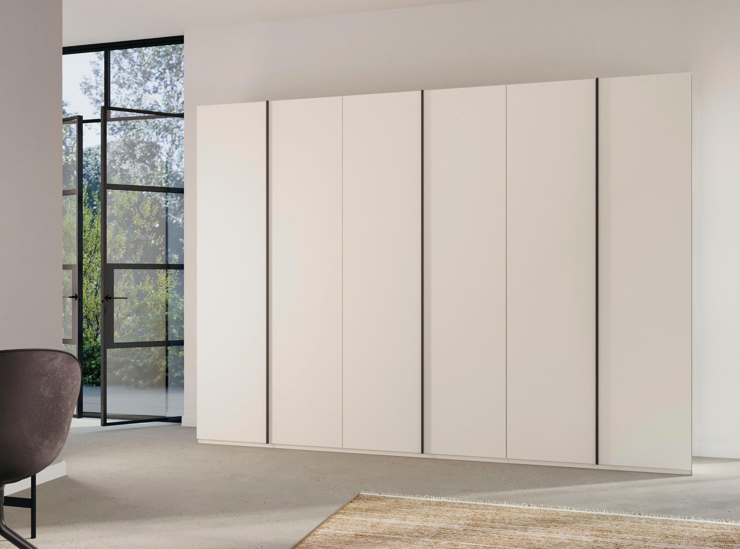 rauch Drehtürenschrank »Skat Meridian«, inkl. Innenspiegel und 4 Innenschubladen