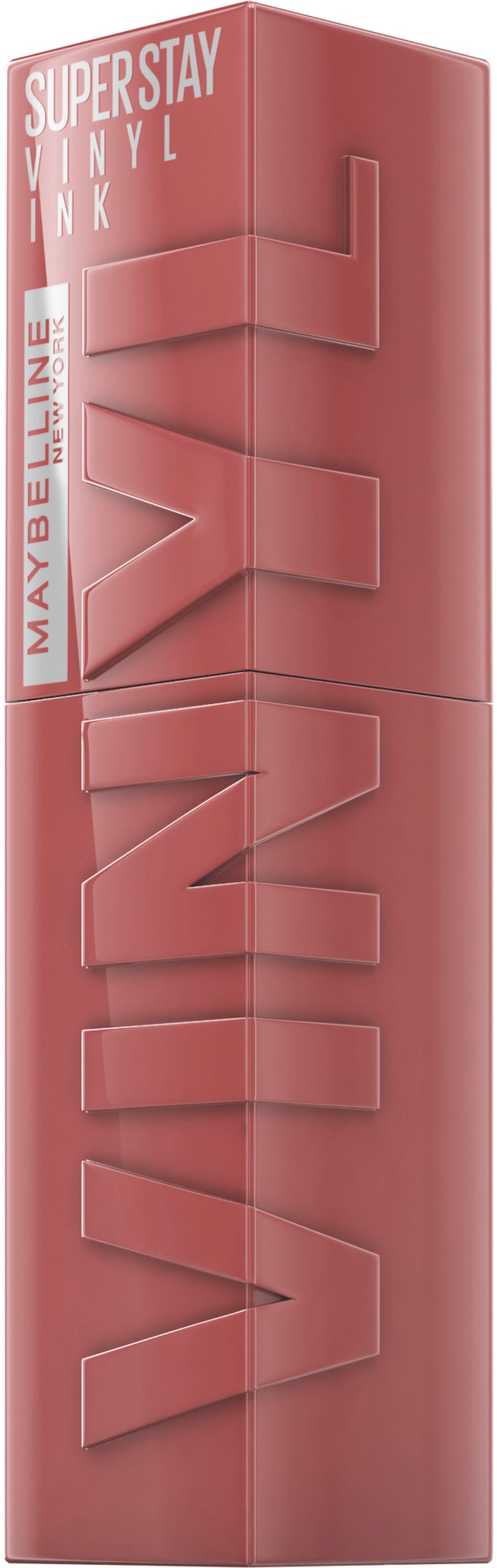 MAYBELLINE NEW YORK Lippenstift »Super Stay Vinyl Ink«, mit natürlichen Inhaltstoffen