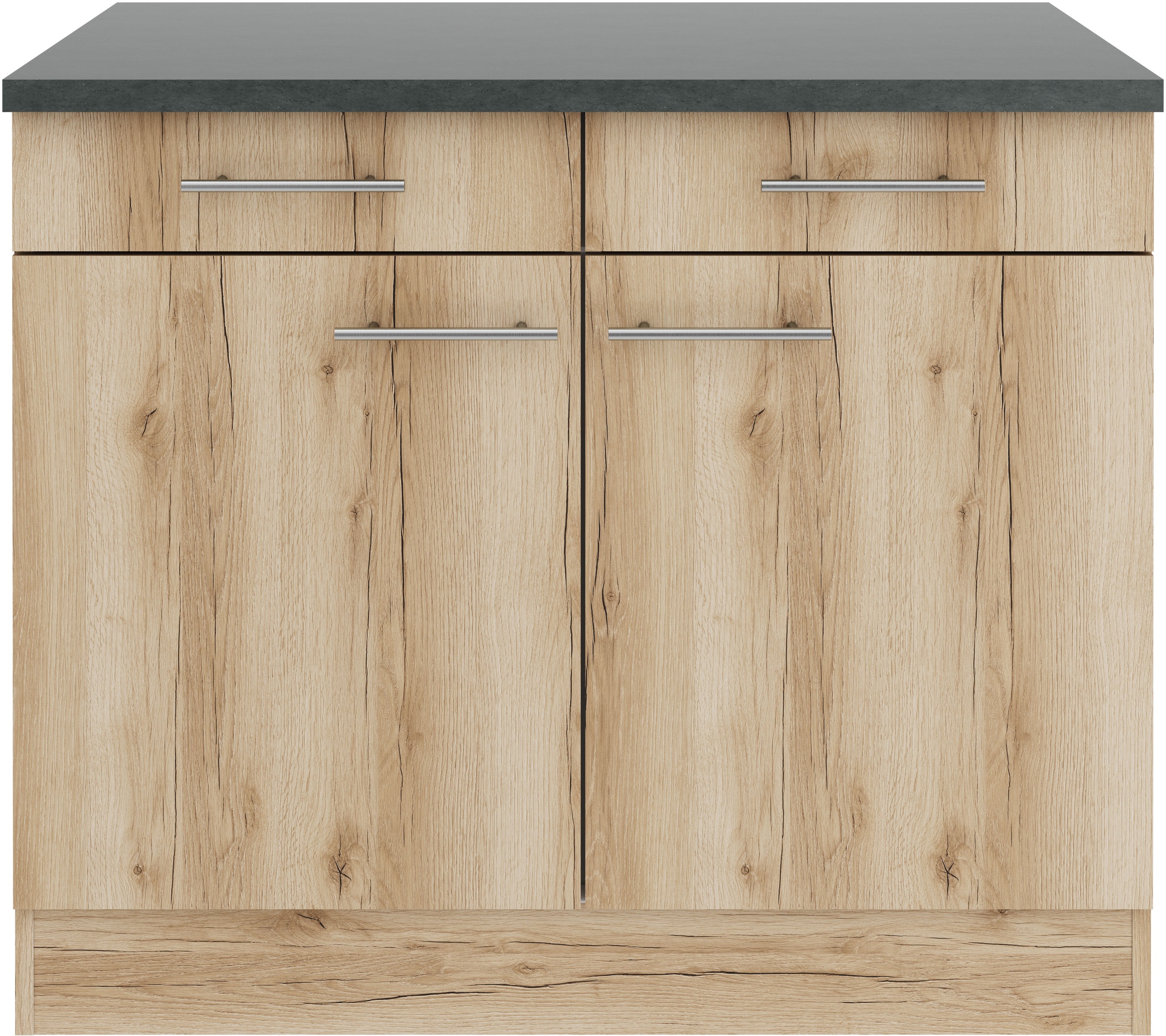 OPTIFIT Unterschrank »Bella« Breite 100 cm, mit 2 Türen und 2 Schubkästen