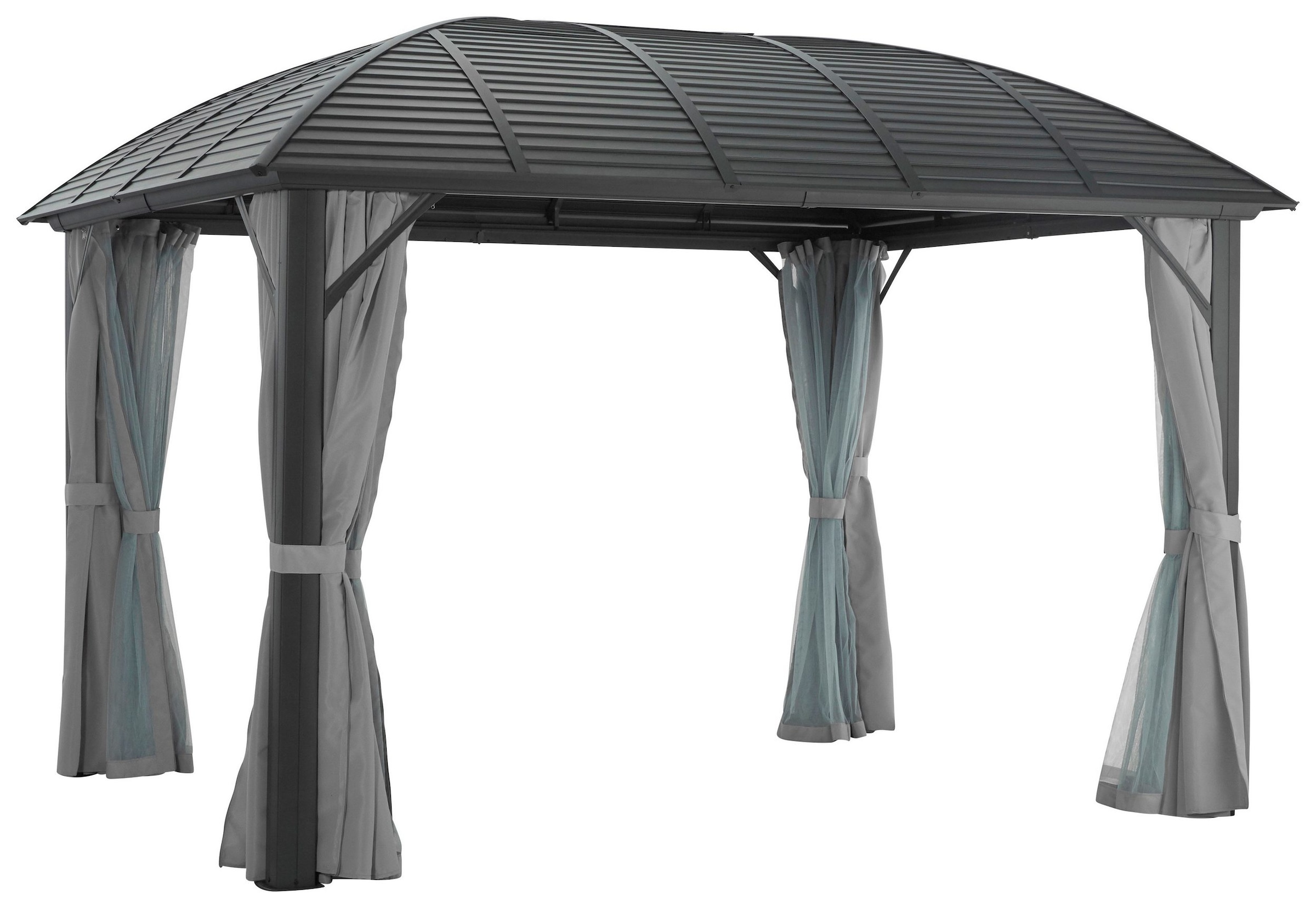 KONIFERA Pavillonseitenteil »Juno« passend für Pavillon Juno 420x300 cm