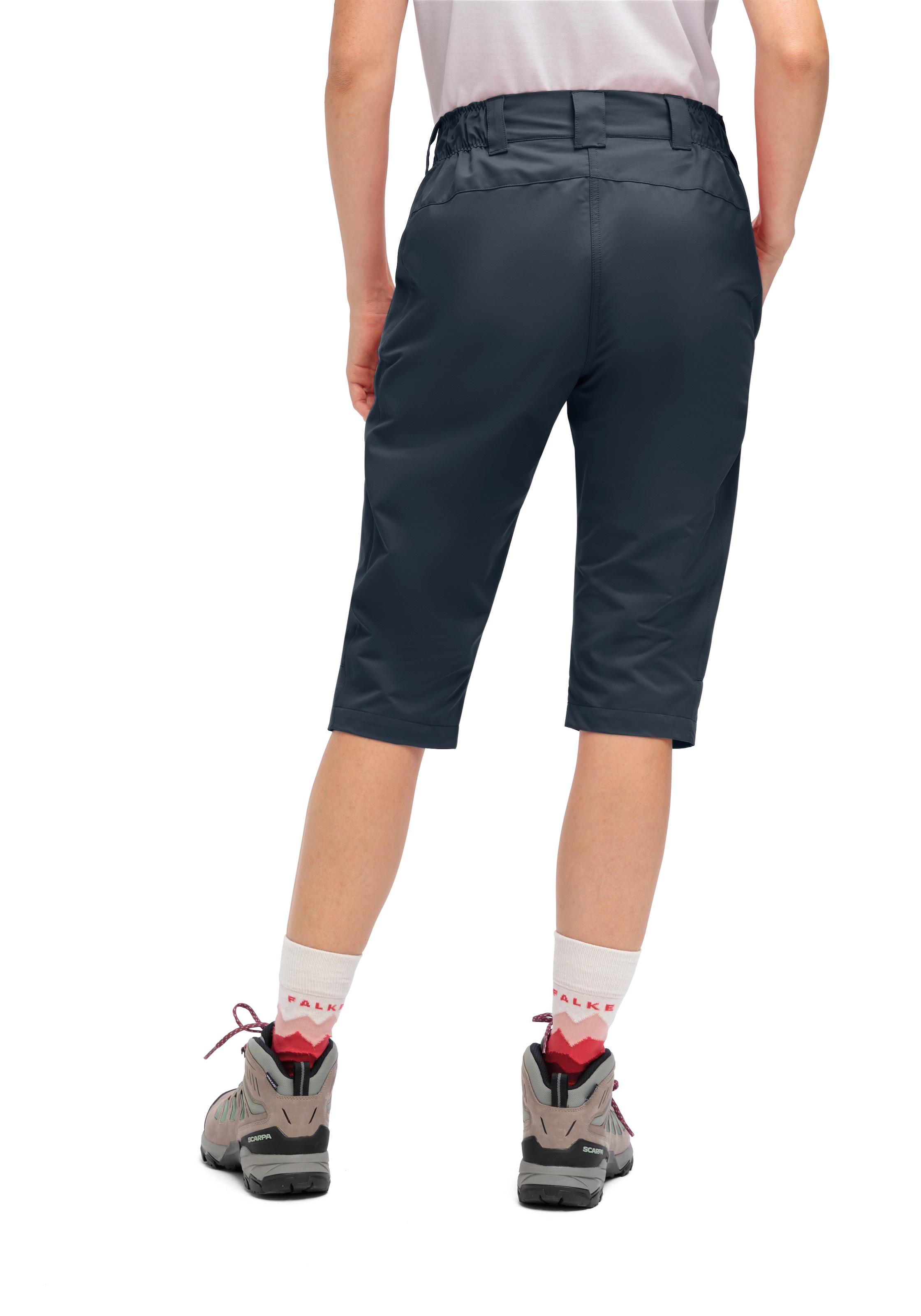Maier Sports Outdoorhose »Lulaka Capri Loop«, Damen Wanderhose, elastische Funktionshose mit 3 Taschen, Regular Fit