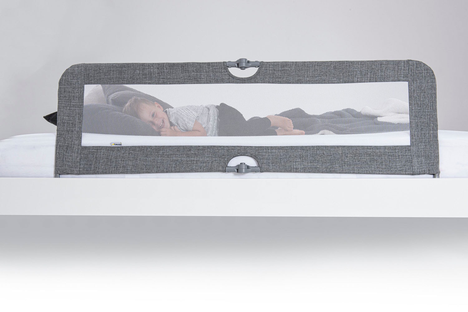 Hauck Bettschutzgitter »Sleep N Safe Plus XL -  melange grey«