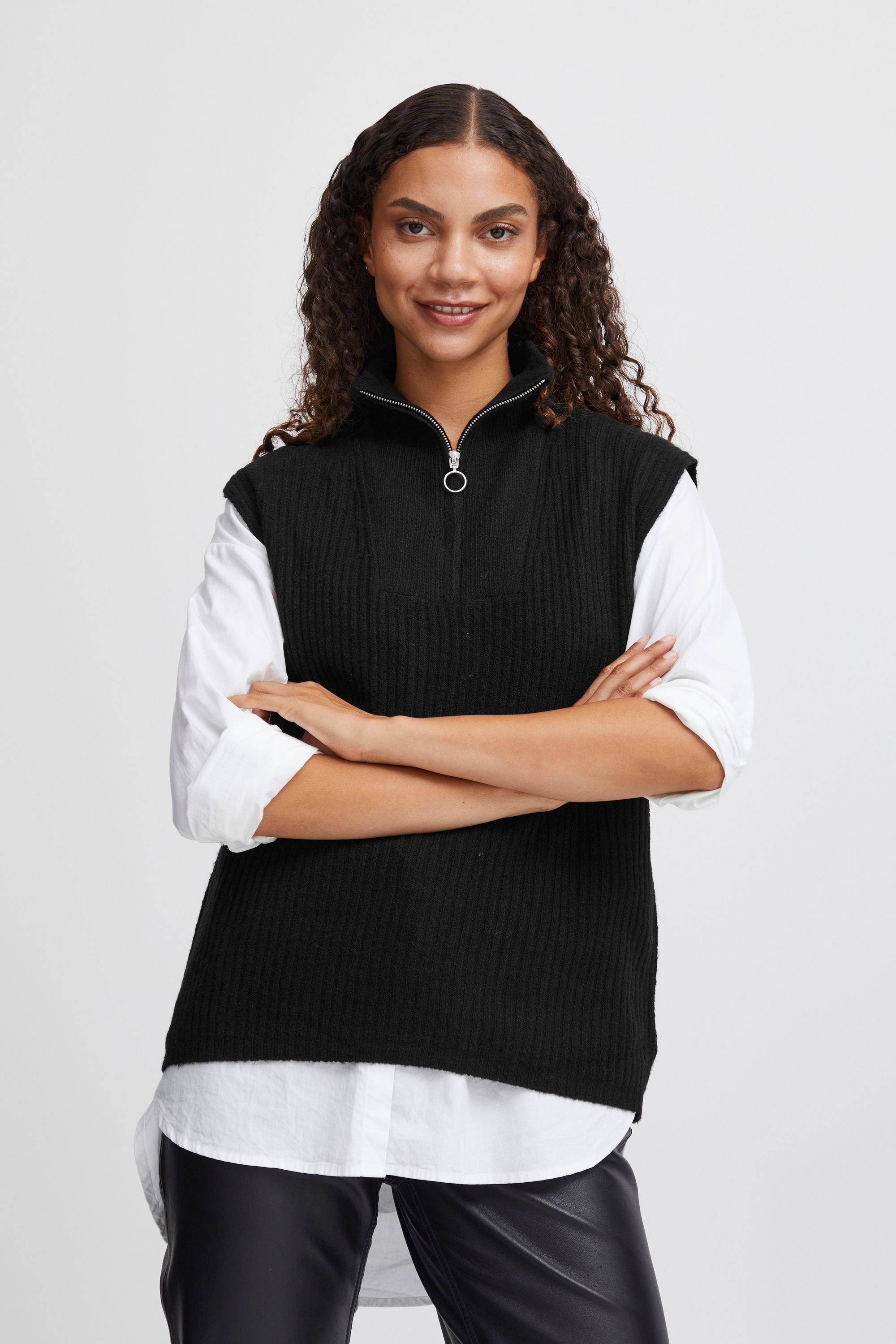 b.young Strickjacke »Pullunder BYOnema«