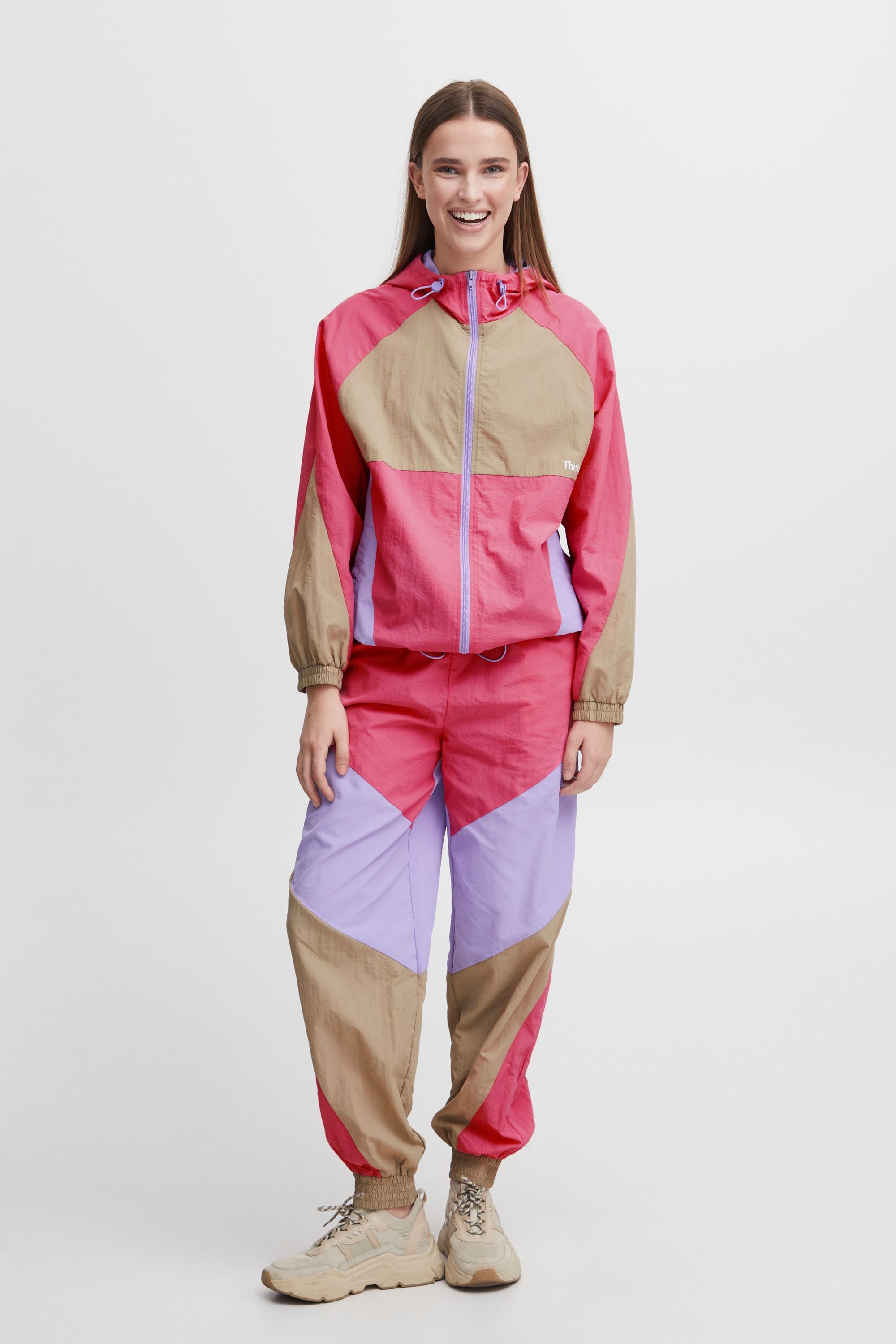 TheJoggConcept Fleecejacke »Fleecejacke JCFlora«, mit Kapuze