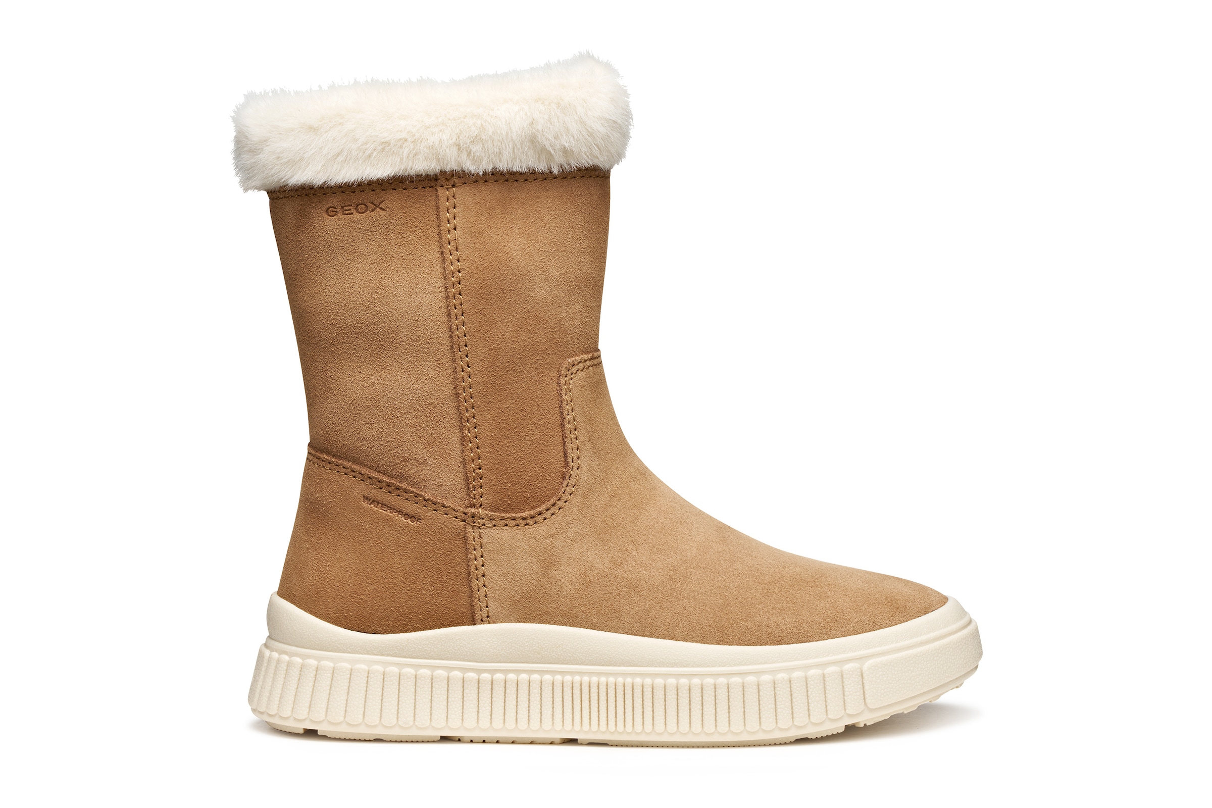 Geox Winterstiefel »J LAQUINNY GIRL WPF«  Winterboots, wasserabweisend, Größenschablone zum Download