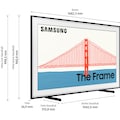 Samsung QLED-Fernseher »GQ75LS03AAU«, 189 cm/75 Zoll, 4K Ultra HD, Smart-TV, Quantum 4K-100% Farbvolumen-Design im Rahmen-Look-Art Mode-The Frame