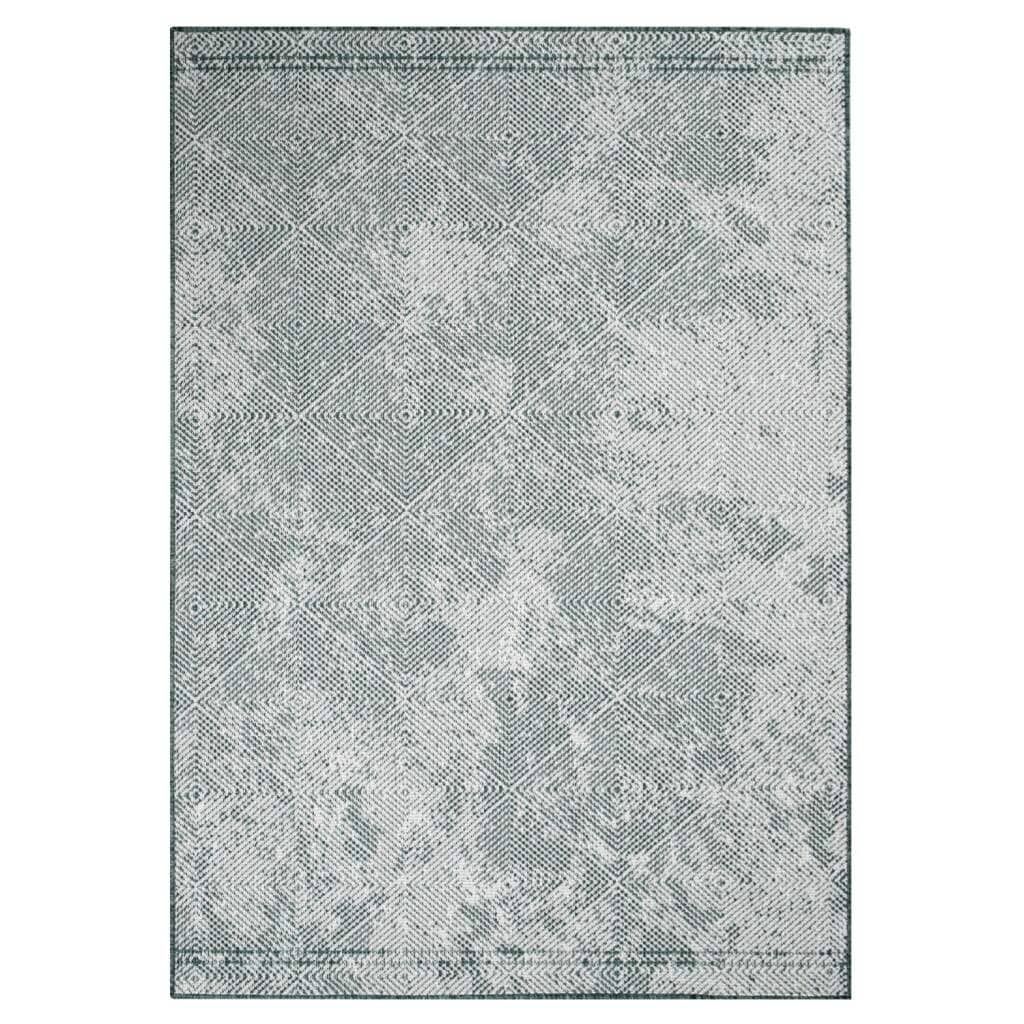 Carpet City Outdoorteppich »DUO RUG 5845«, rechteckig, 5 mm Höhe, Wendeteppich Wetterfest In- & Outdoor, Balkon, Terrasse, Wohnzimmer