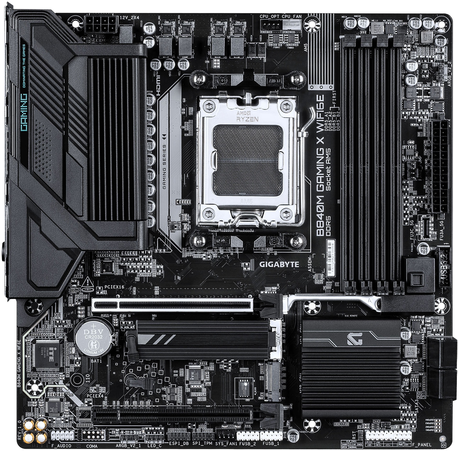 Gigabyte Mainboard »B840M GAMING PLUS WIFI6E«