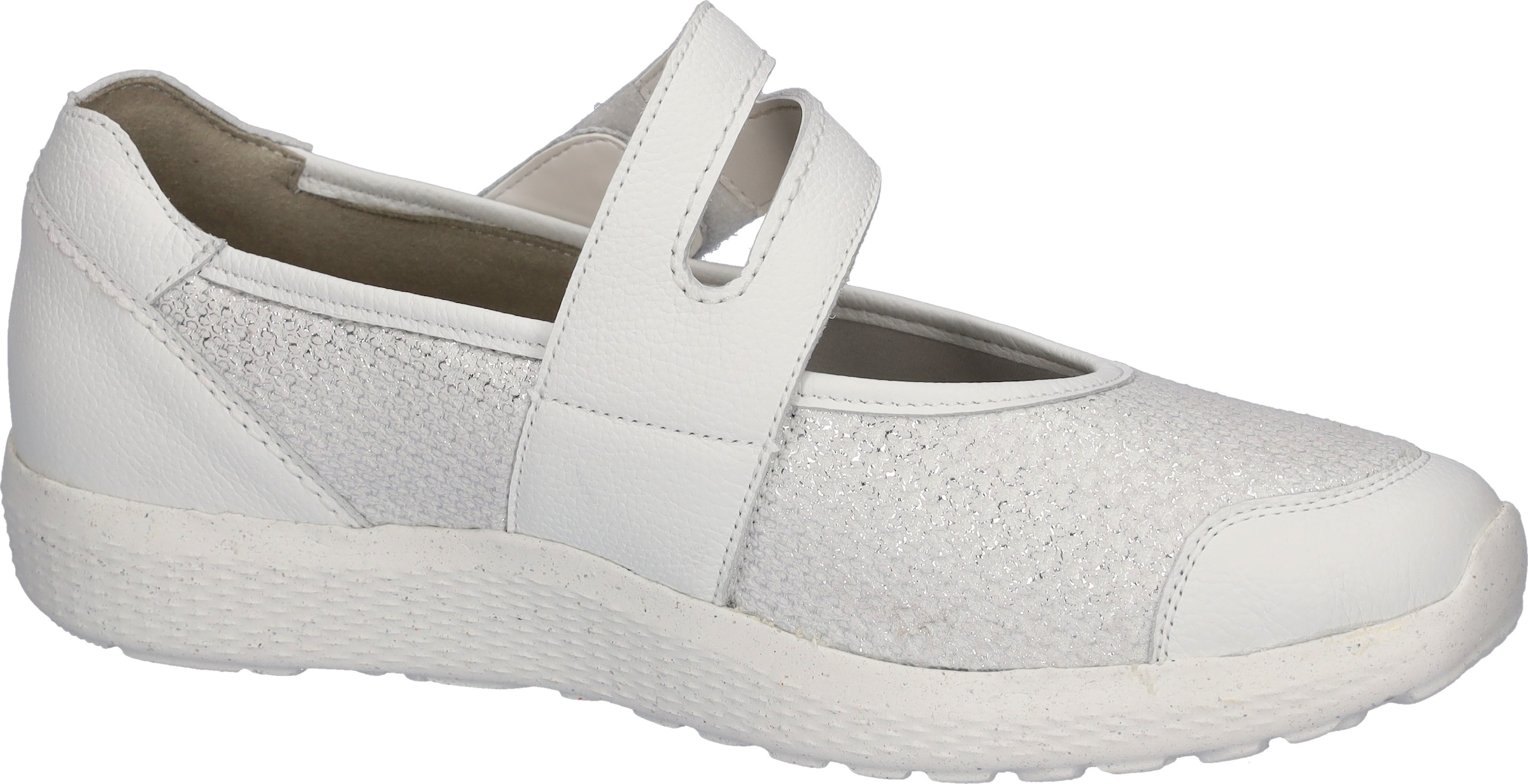 Waldläufer Riemchenballerina »M-IRA Soft«  Slipper, Komfortschuh, Orthotritt-Funktion, Spezialweite M