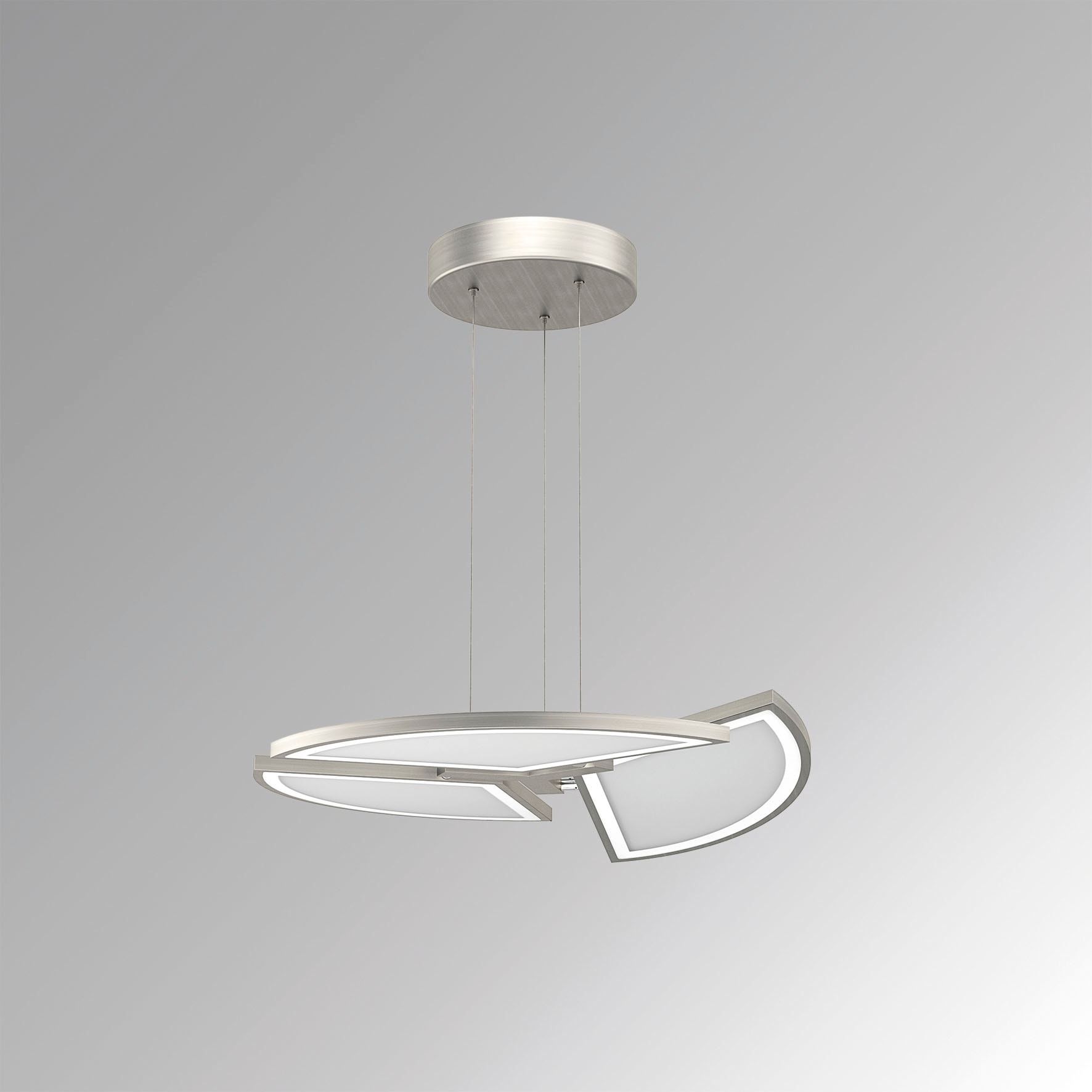 EVOTEC LED Pendelleuchte »MOVIL«, 3 flammig, Leuchtmittel LED-Board | LED fest integriert, LED Hängelampe, LED Hängeleuchte, Farbwechsel