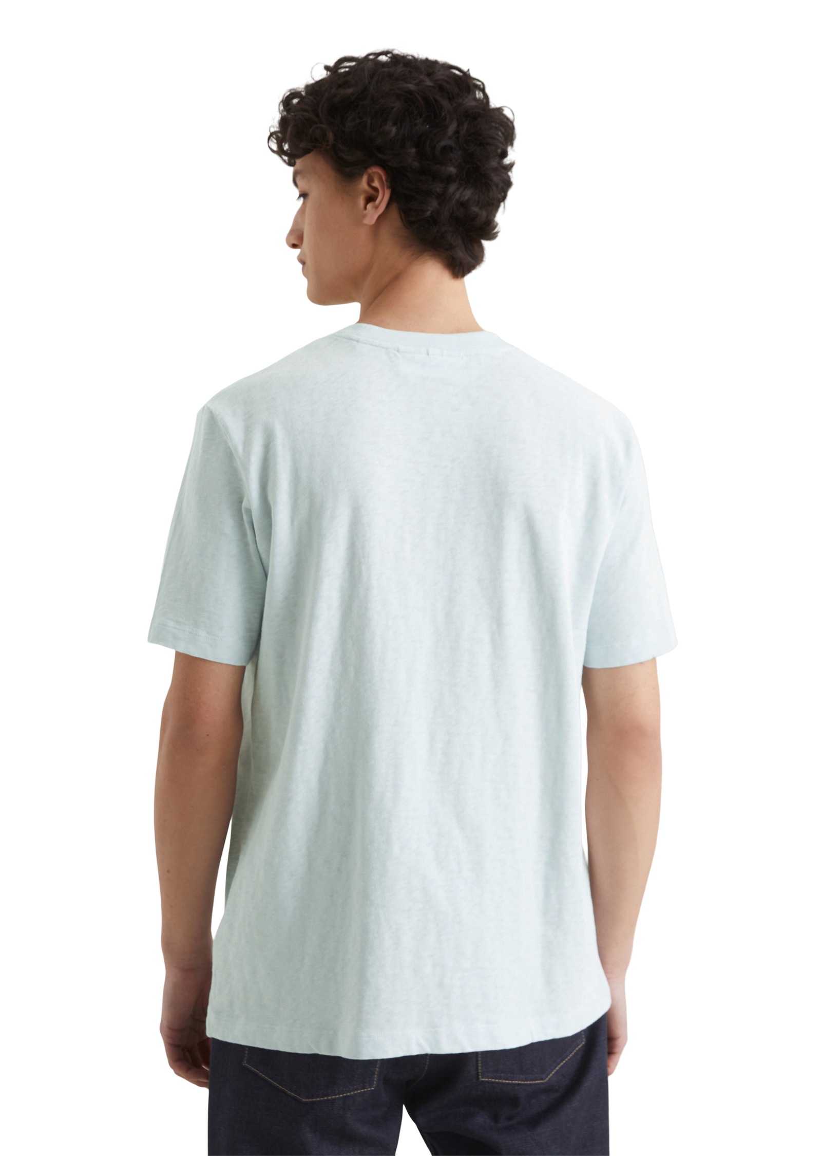Marc O'Polo DENIM T-Shirt, mit leicht unregelmäßiger Oberfläche