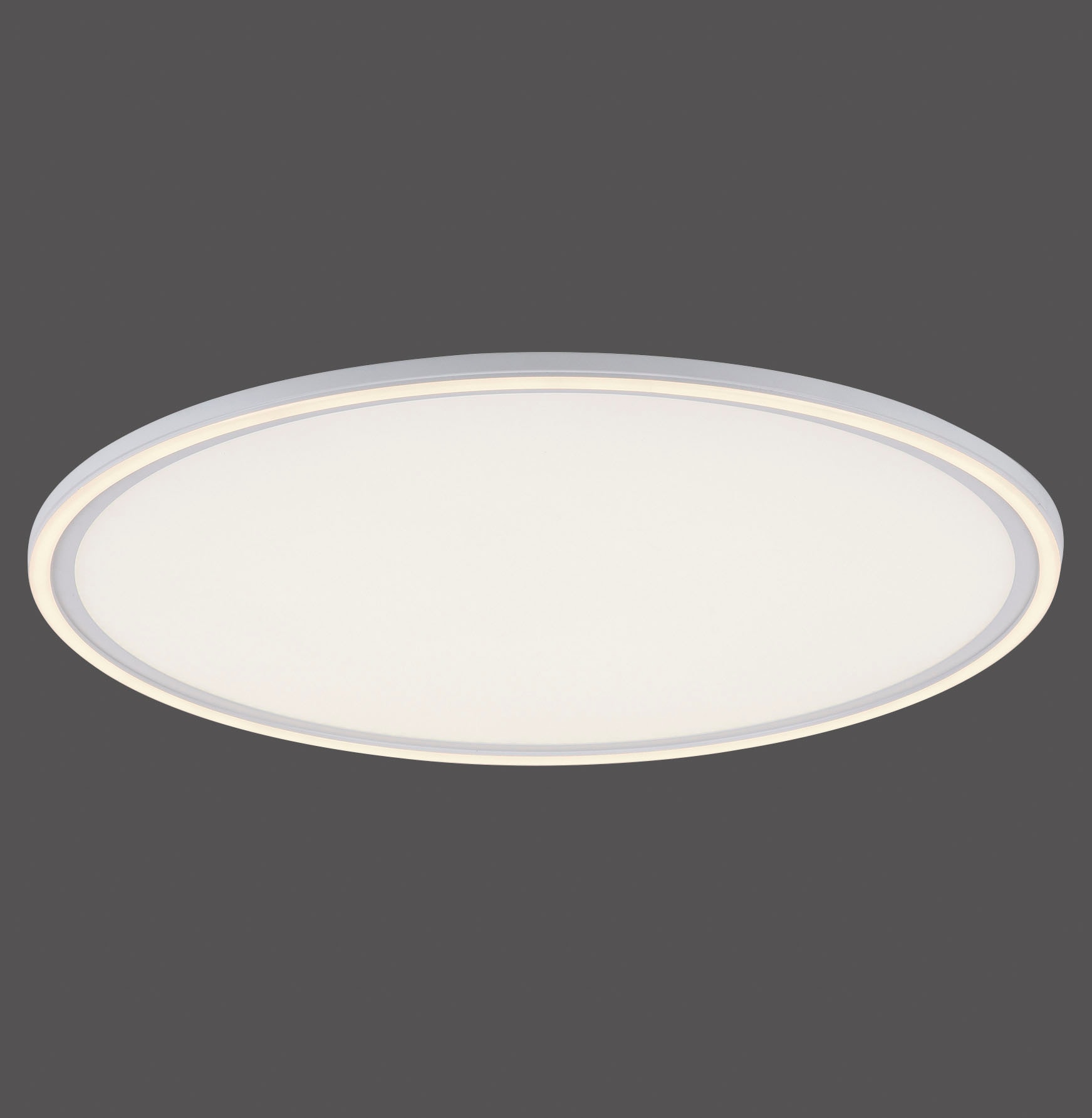 JUST LIGHT Deckenleuchte »EDGING« LED-Board 1 Stk. warmweiß - kaltweiß LED,  Fernbedienung, Funk inkl., separat steuerbar (Schalter)