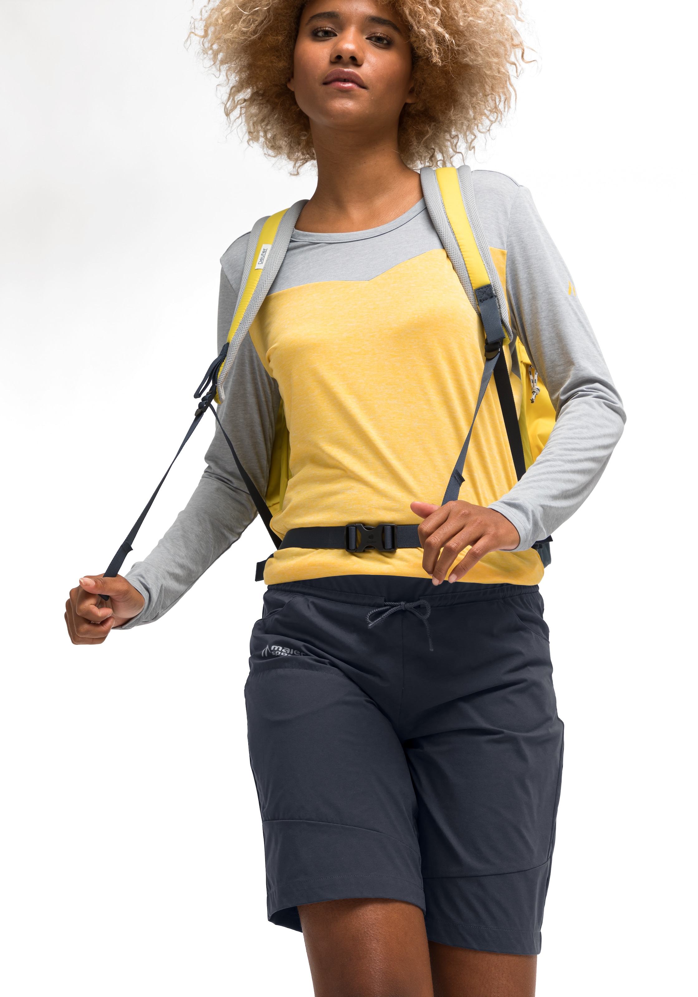 Maier Sports Funktionsshorts »Fortunit Bermuda«, Damen Shorts, atmungsaktive kurze Wanderhose