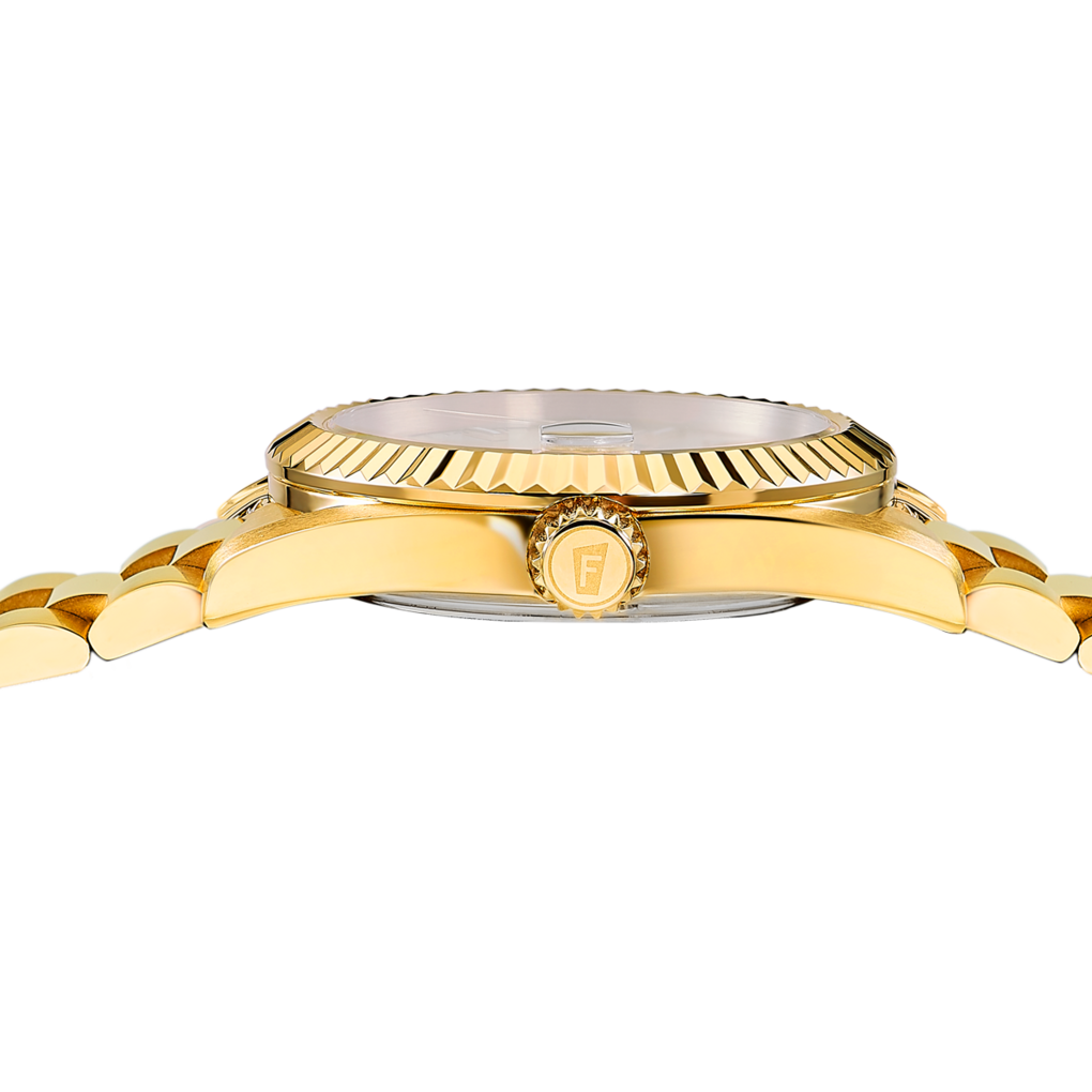 Festina Quarzuhr »Classic Steel« Armbanduhr, Damenuhr, Herrenuhr, Swiss Made, Edelstahlarmband, analog