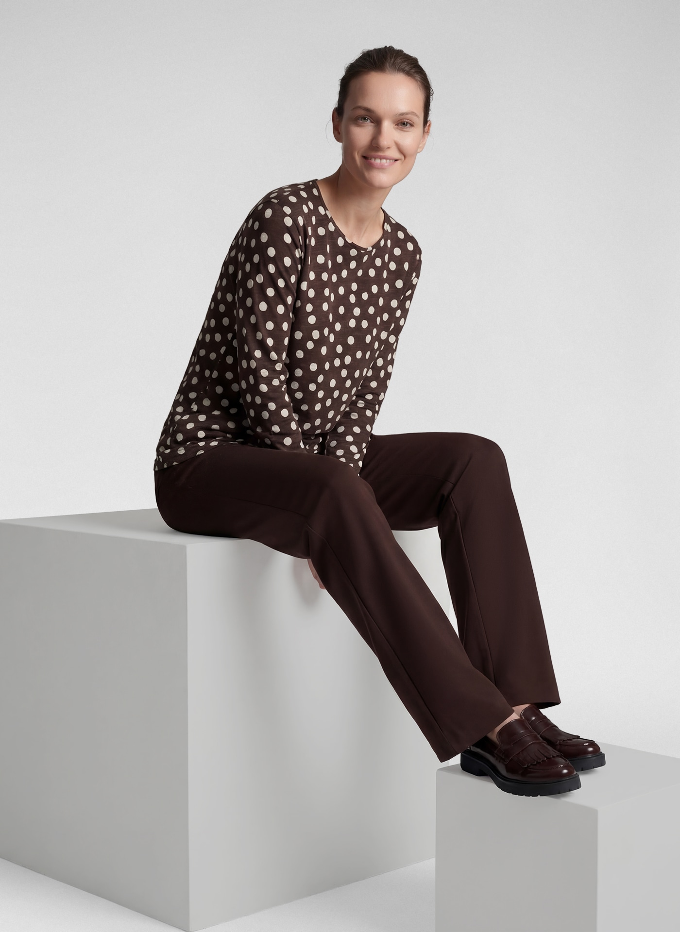 Rabe 3/4-Arm-Shirt mit All-Over Print