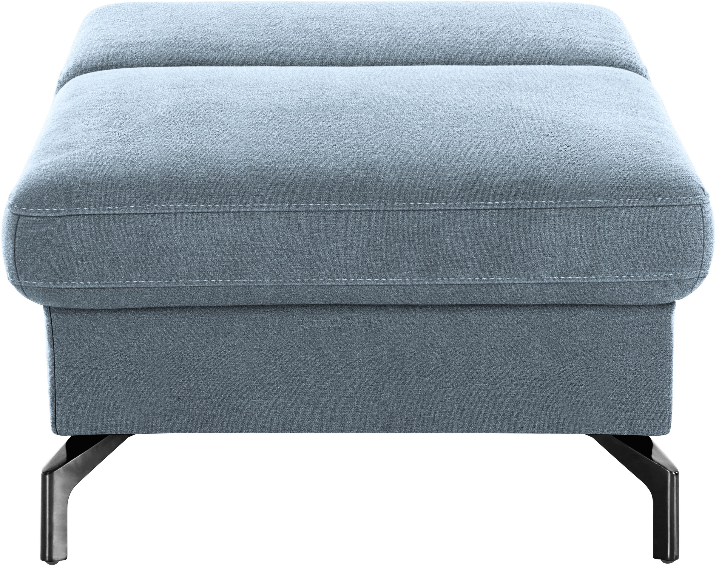 sit&more Hocker »Brisbane«, Fußhöhe 12 cm, mit Federkern und Klappfunktion