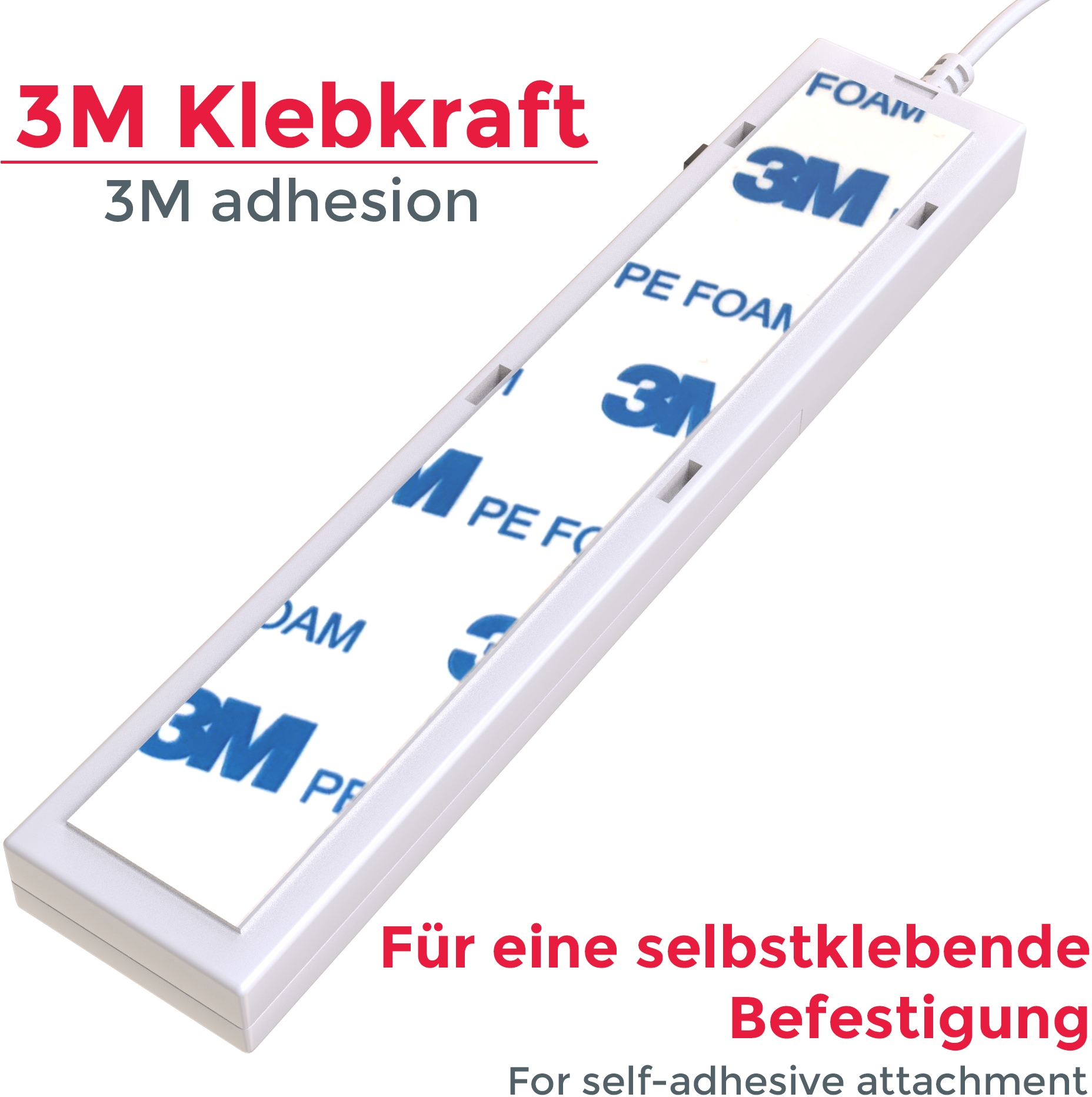B.K.Licht LED-Streifen, 1m Band/Stripe mit bestellen Bewegungsmelder bequem Schrank-Beleuchtung LED