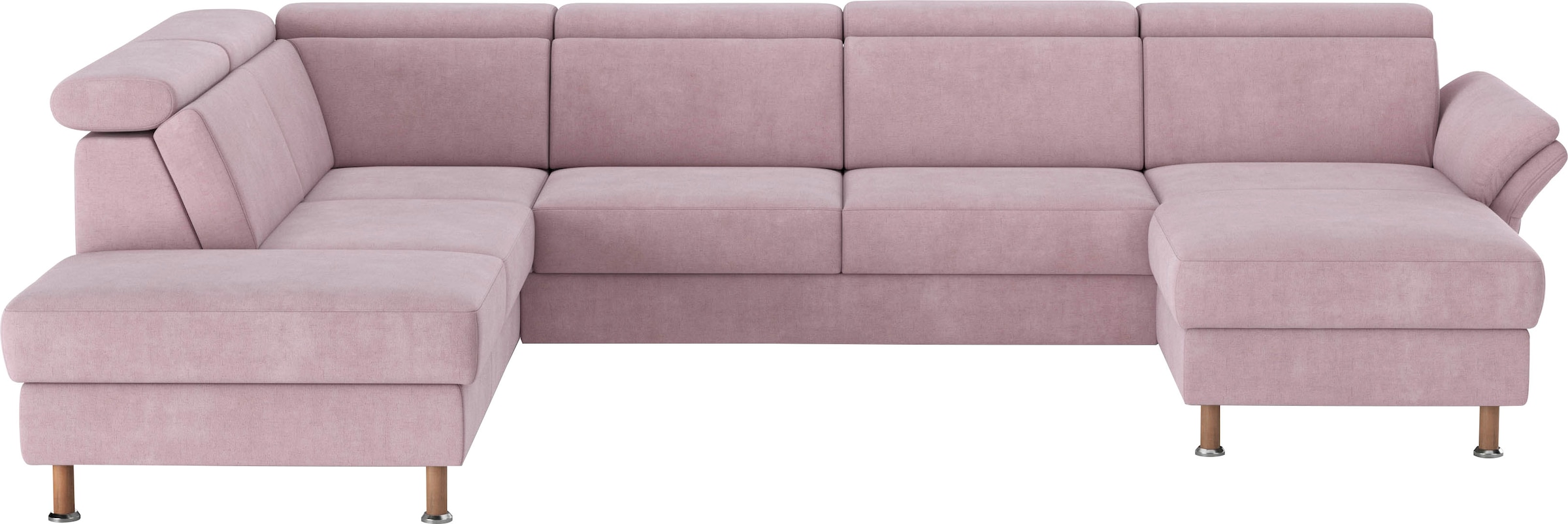Home affaire Wohnlandschaft »Calypso U-Form«, wahlweise mit motorischer Relaxfunktion