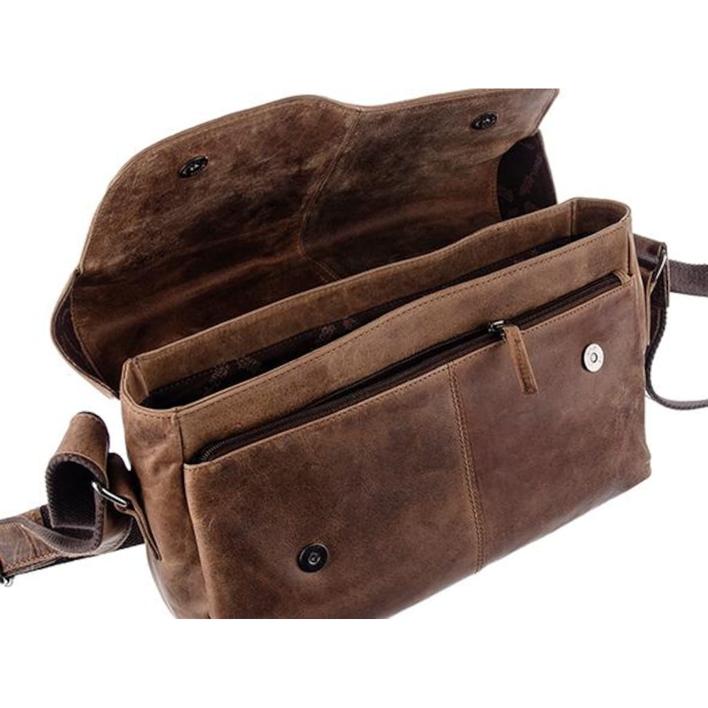 GreenLand Nature Messenger Bag »Montana«