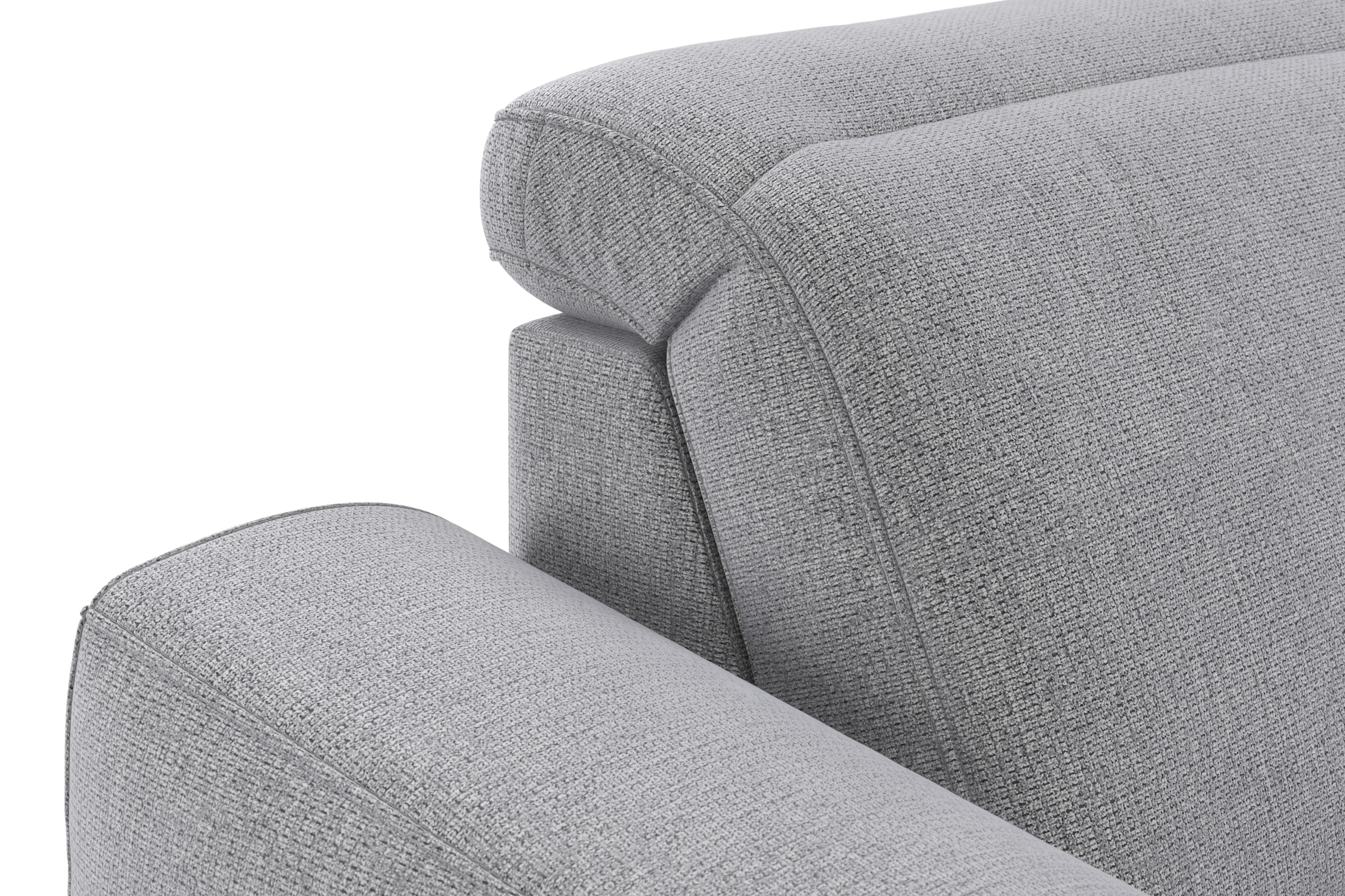 Home affaire Ecksofa »Dundee L-Form«, wahlweise mit Kopfteilverstellung und zusätzlich mit Bettfunktion