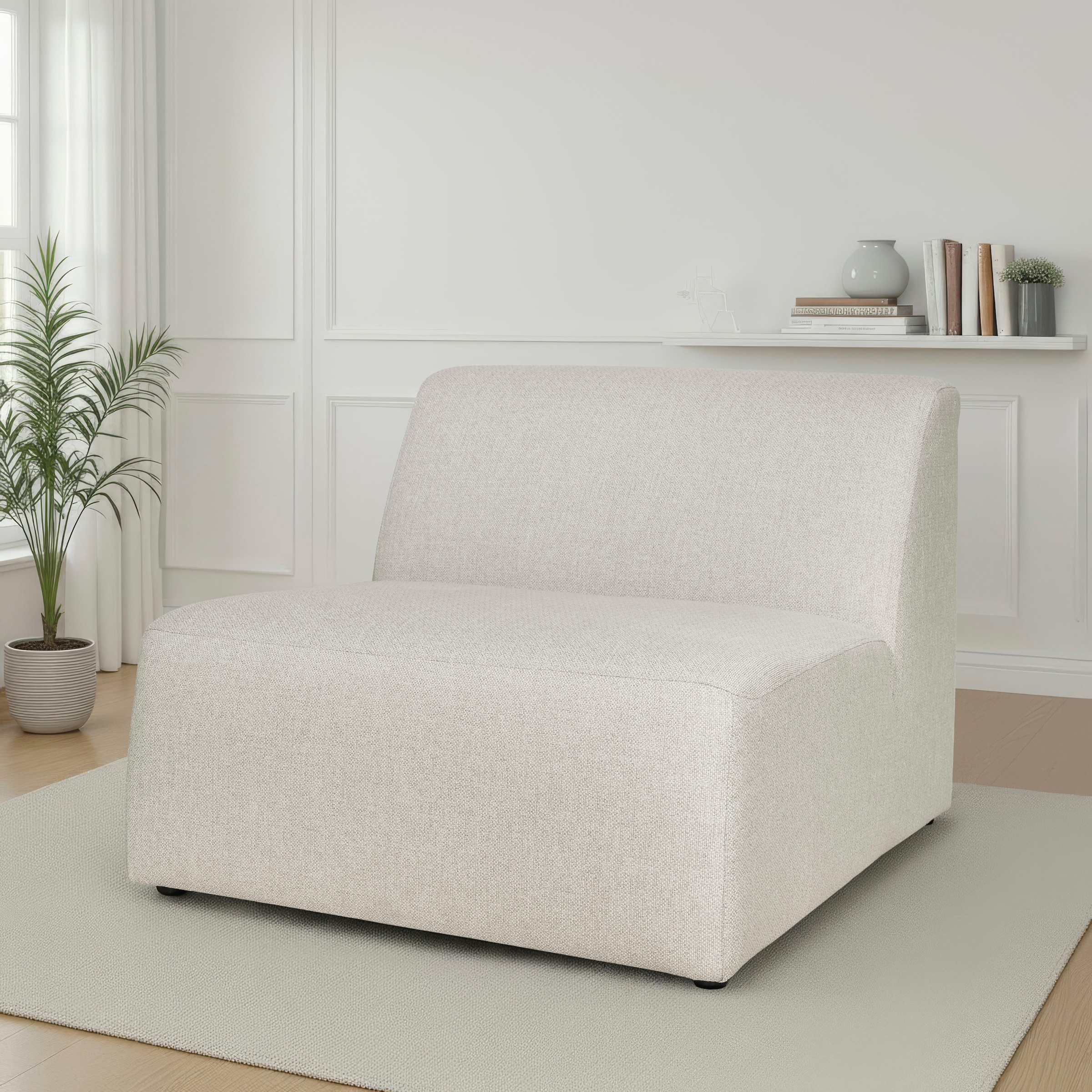 OTTO home Sofa-Mittelelement »Koa, Sofamodul, passend zur Serie KOA,« in Webstoff, weicher Lounge-Sitzkomfort