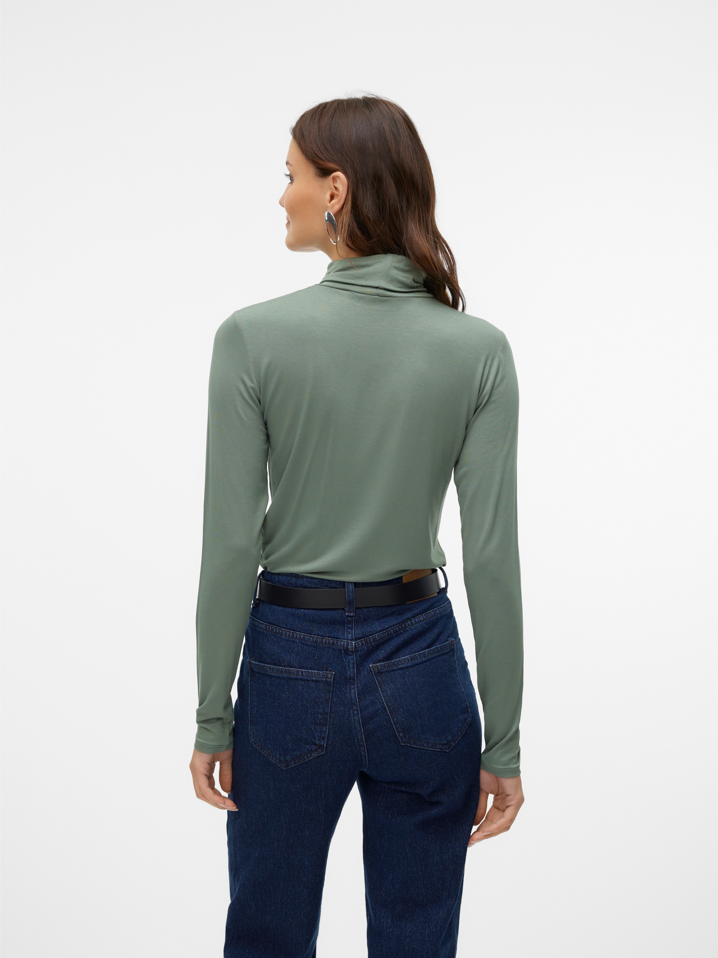 Vero Moda Langarmshirt »VMALBERTE LS ROLLNECK TOP JRS NOOS«