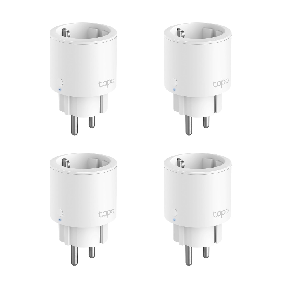 TP-Link WLAN-Steckdose »Tapo P115 Mini Smart Wi-Fi Plug mit Energy Monitoring (4-Pack)«, (4 St.)