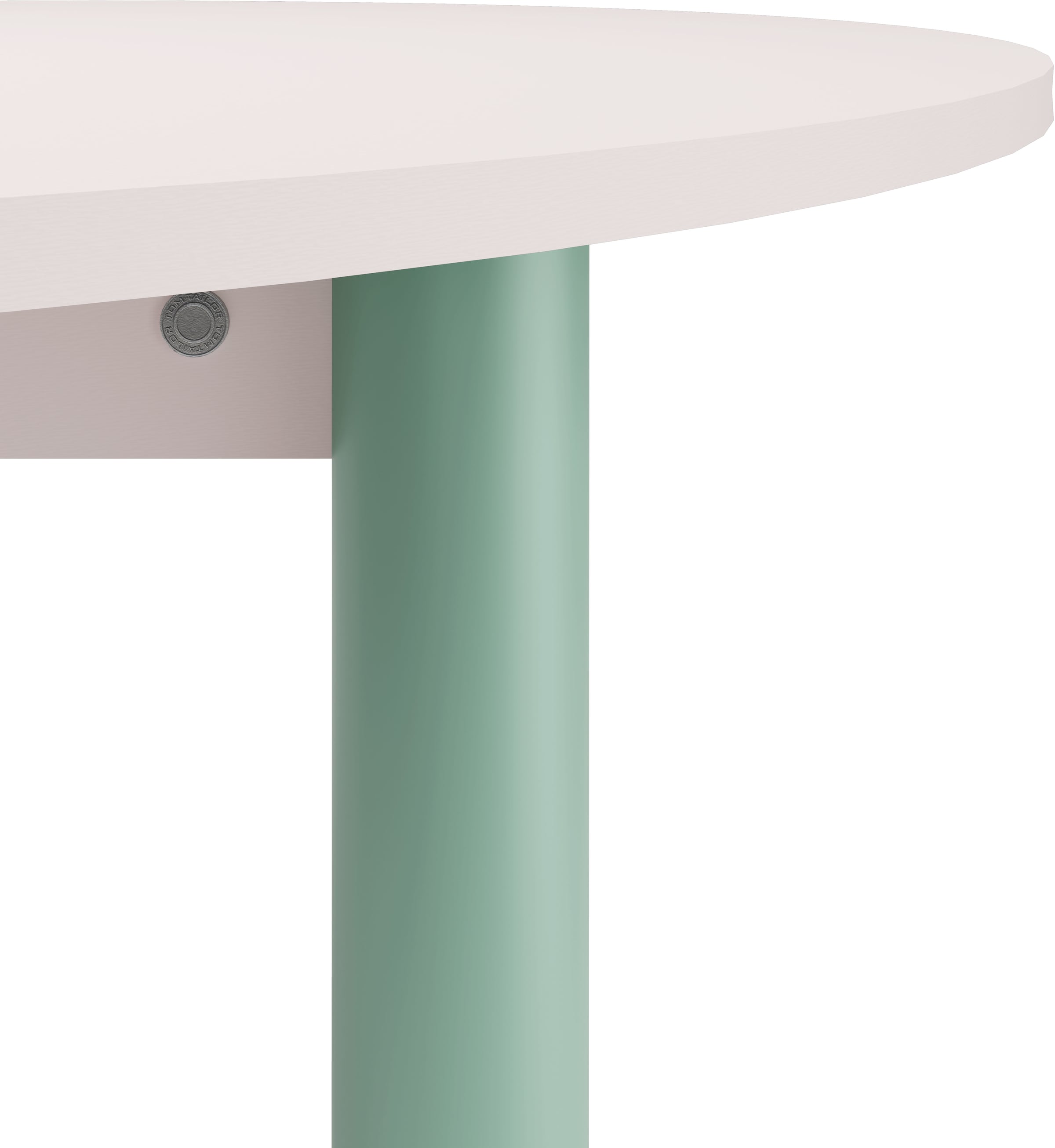 TOM TAILOR HOME Esstisch »COLOR TABLE« 1 Stk. tlg. Esstisch, 4-Fuß, 3 Größen, 3 Dekorfarben, 4 Fußfarben, ABS-Kante