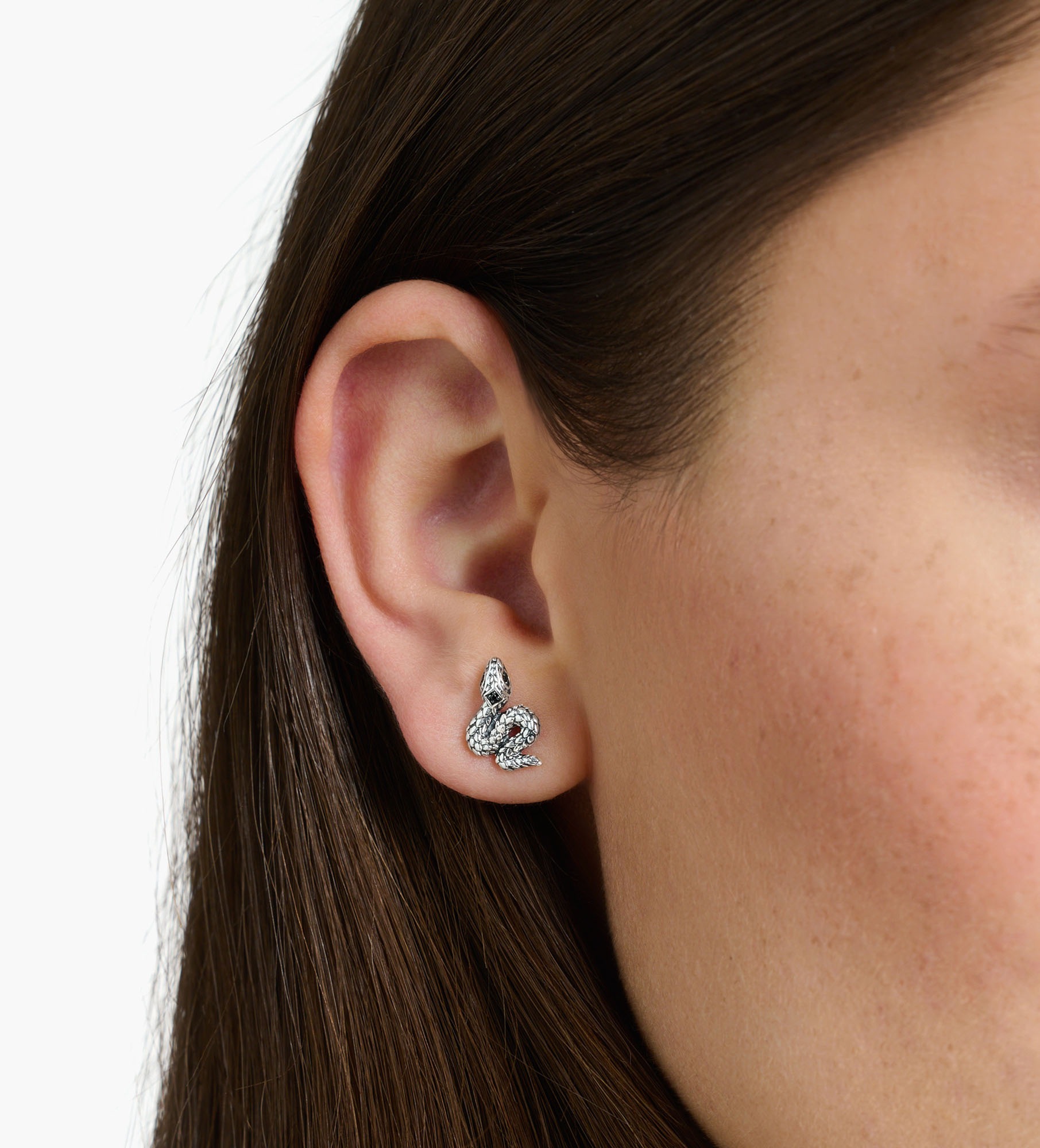 THOMAS SABO Paar Ohrstecker »Schlangen-Optik, H2261-643-11«, mit Zirkonia (synth.)