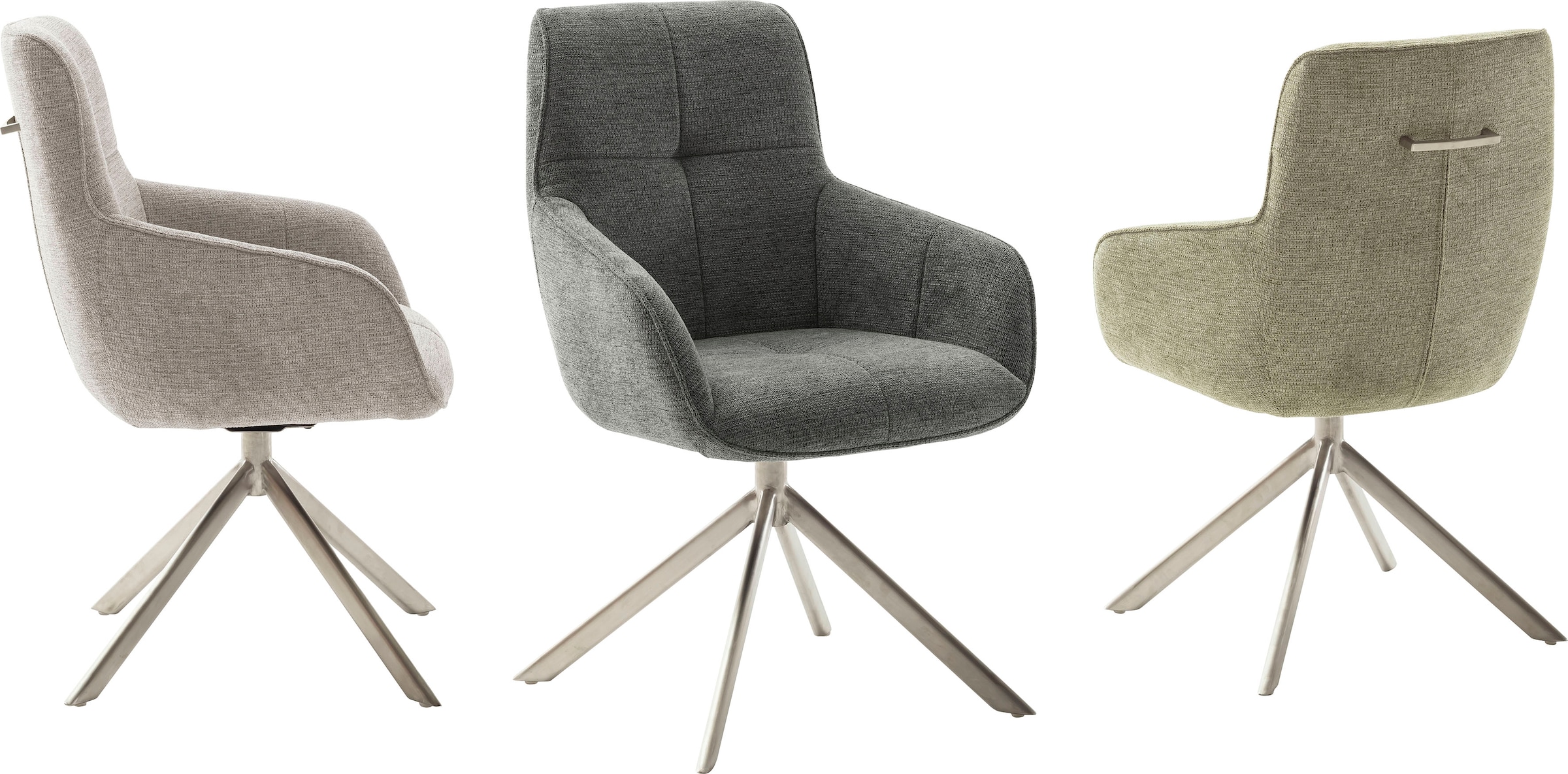 MCA furniture »Xativa«, mit kaufen Komfortsitzhöhe cm Raten auf 49 Nivellierung, St., 4-Fußstuhl 2 180°drehbar