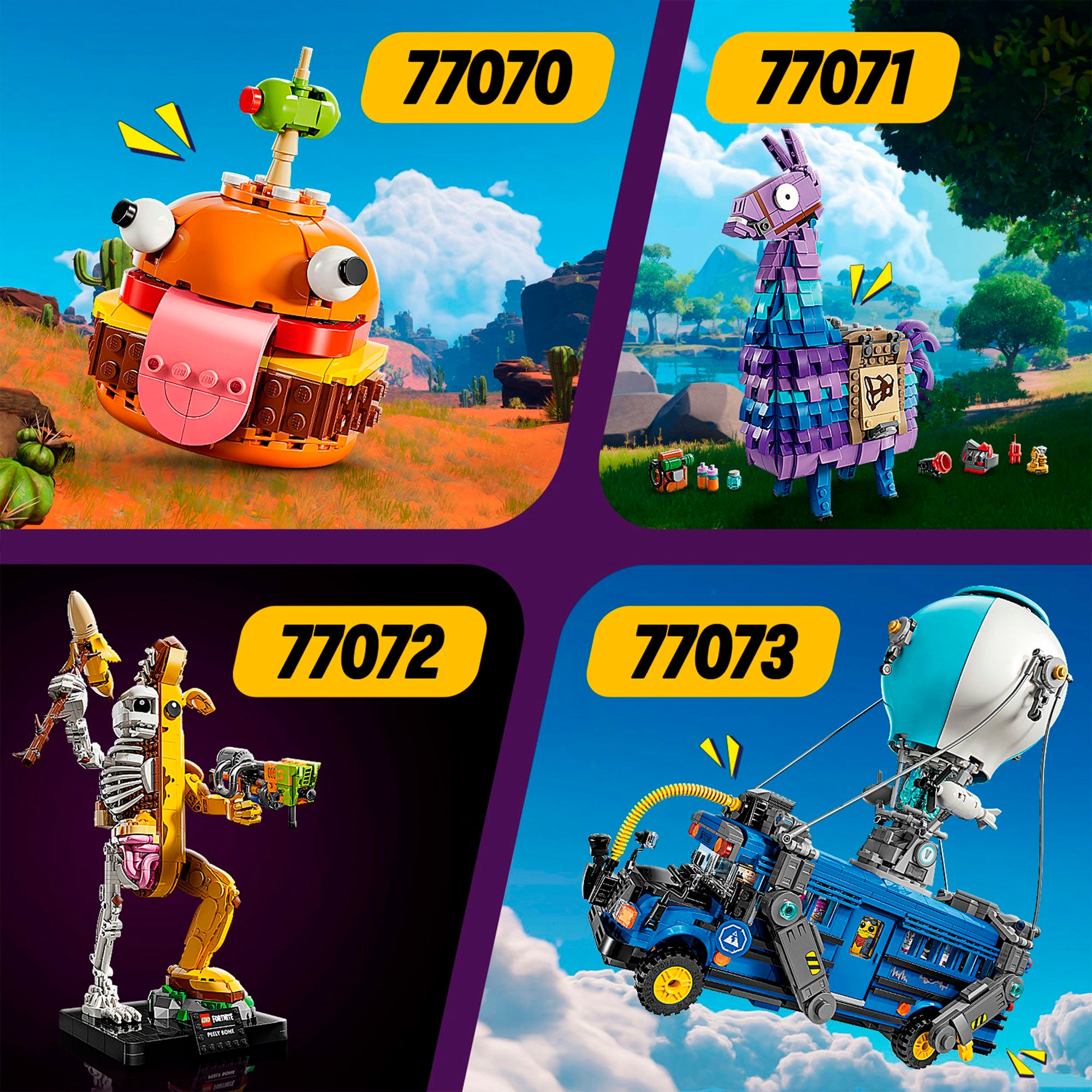 LEGO® Konstruktionsspielsteine »Durrr Burger (77070), LEGO Fortnite«, (193 St.), Made in Europe
