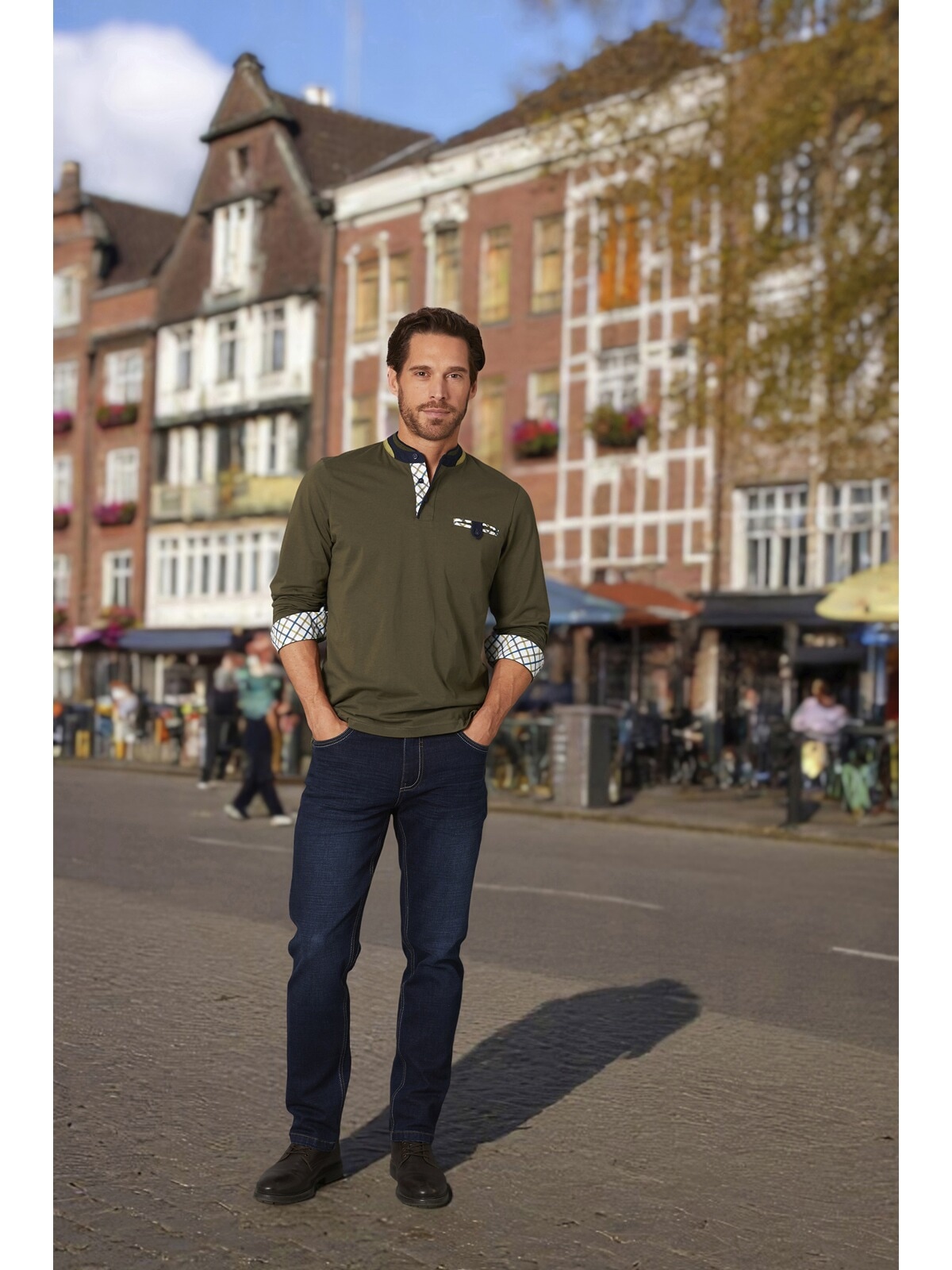 Babista Langarm-Poloshirt »Langarmshirt SAVIRO«