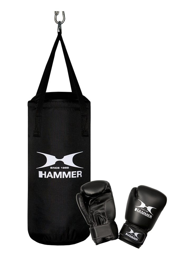 Boxsack tlg., Hammer (Set, 2 »Junior«, mit Boxhandschuhen) bei