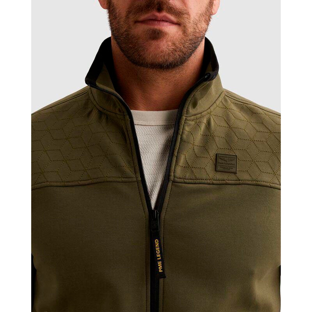 PME LEGEND Sweatjacke seitliche Eingrifftaschen mit Reißverschluss