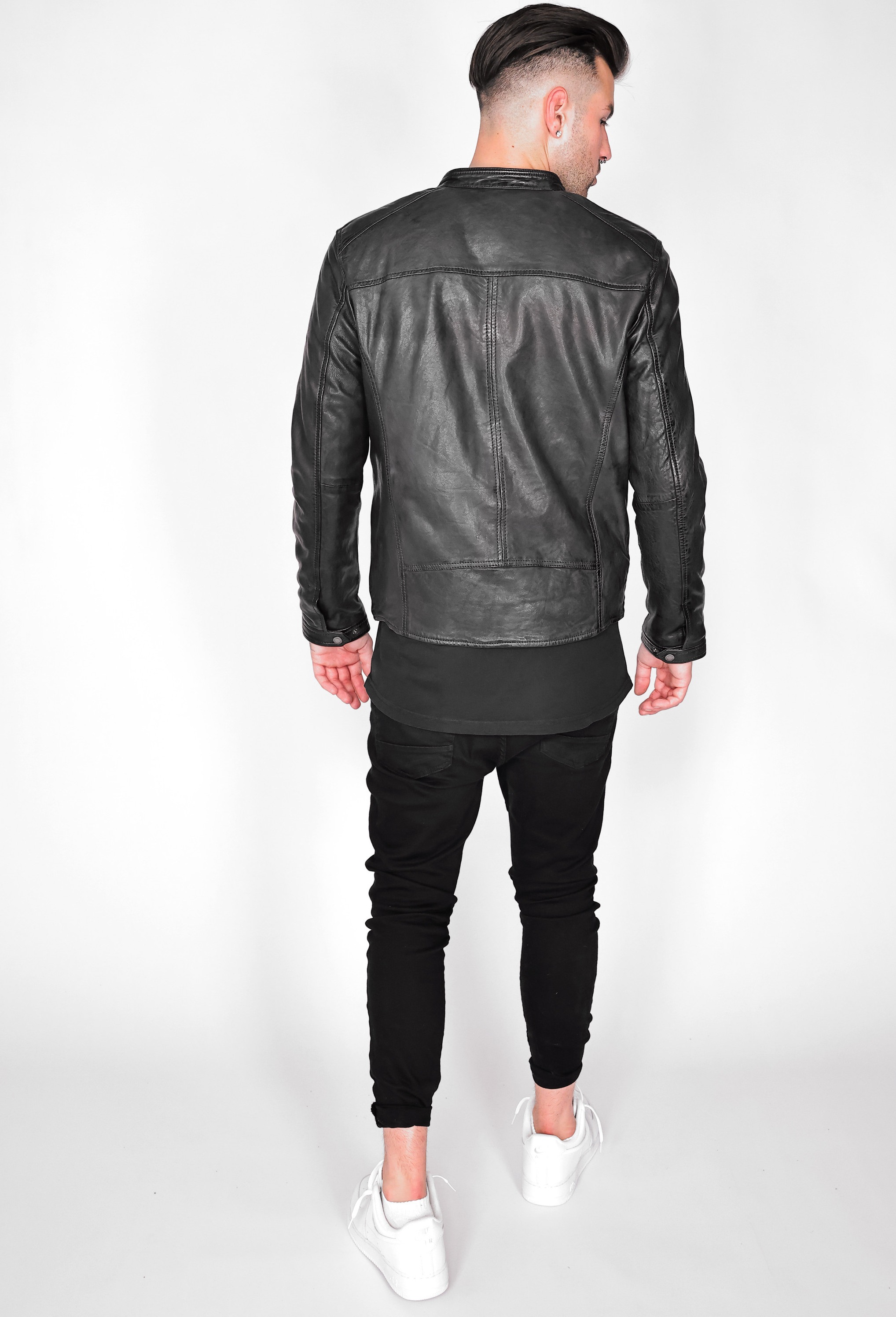 MUSTANG Bikerjacke »Lederjacke 31020238«