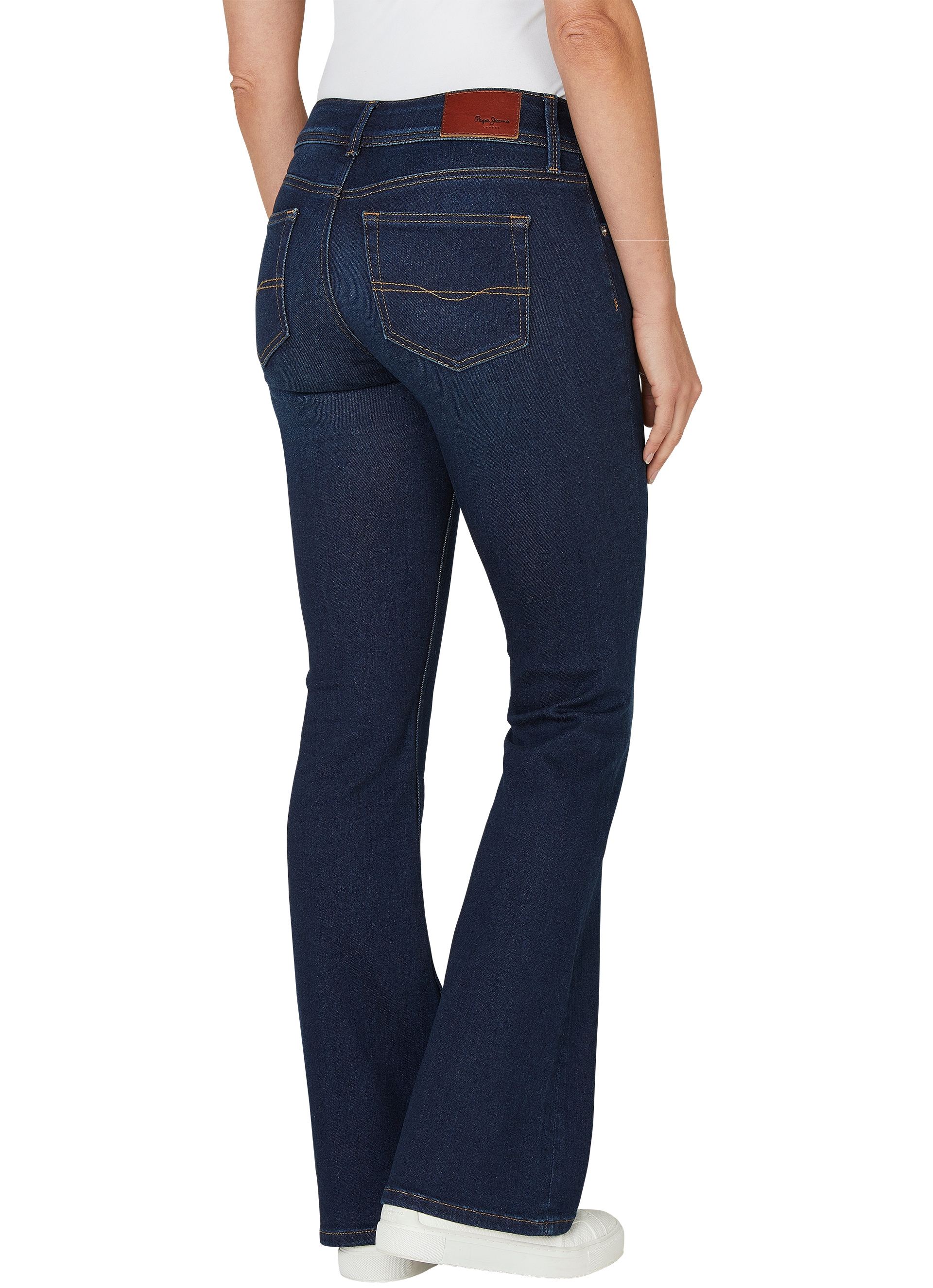 Pepe Jeans 5-Pocket-Jeans »FLARE LW PIMLICO«, im Flared Fit