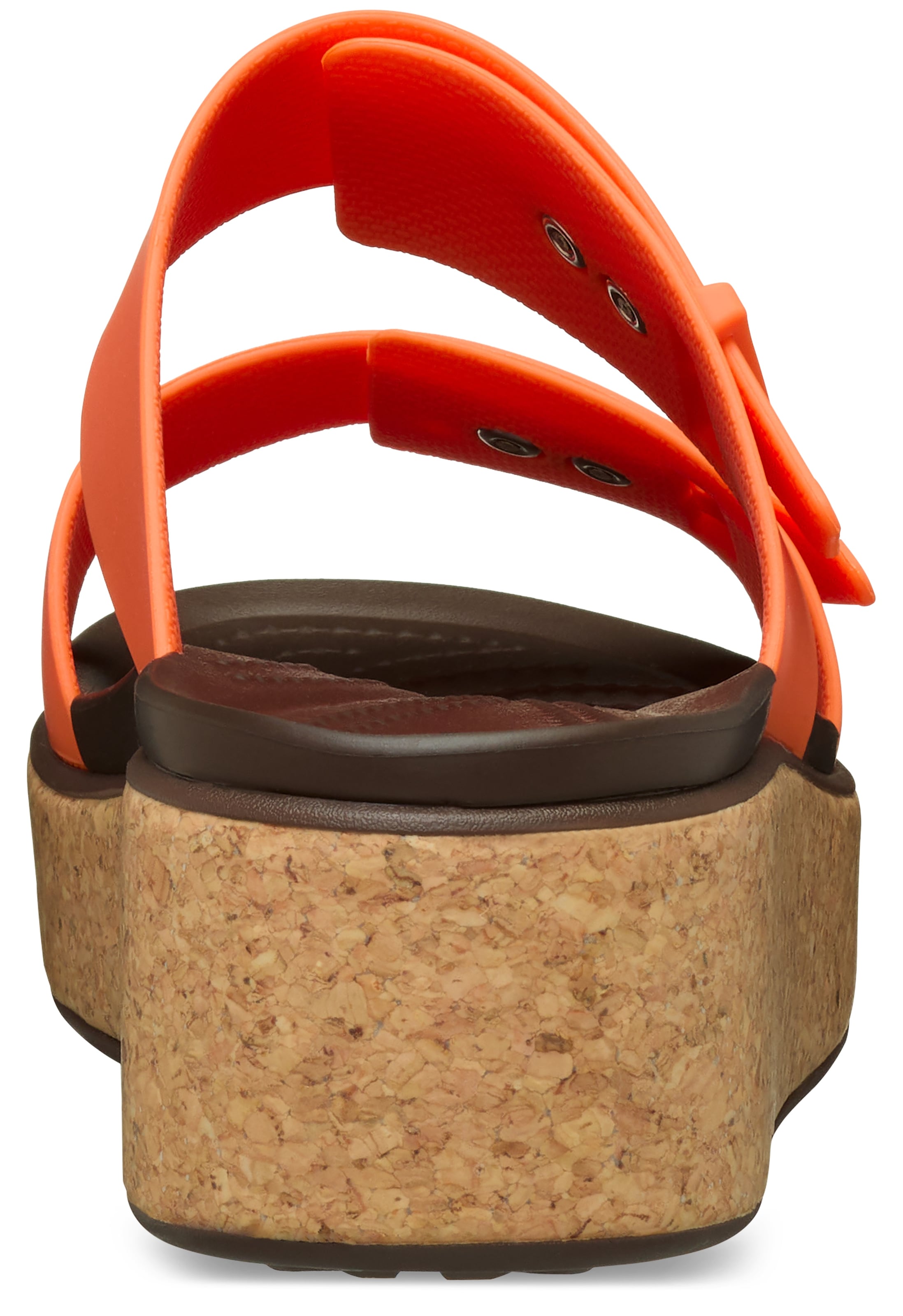 Crocs Keilpantolette »Brooklyn Cork Buckle«, Keilsandale, Plateausandale mit LiteRide™ Schaumfußbett