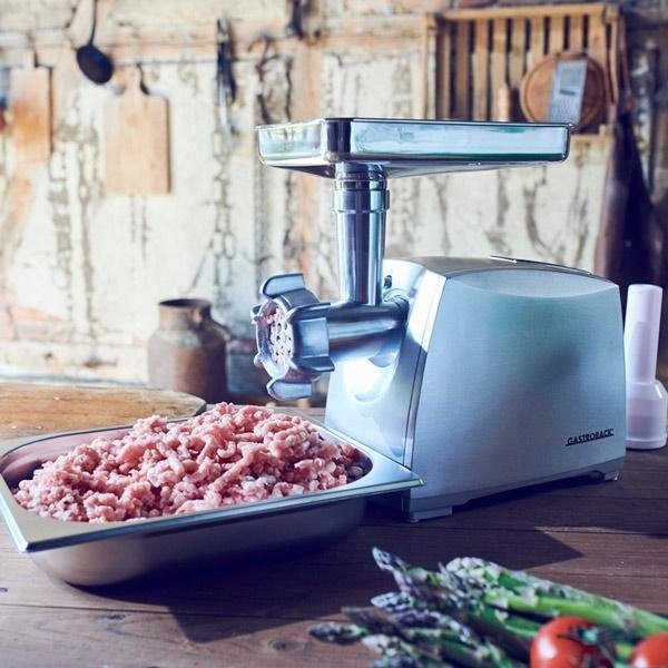 Gastroback Fleischwolf »Design Pro M 41408« 600 W Aluminiumdruckguss-Gehäuse