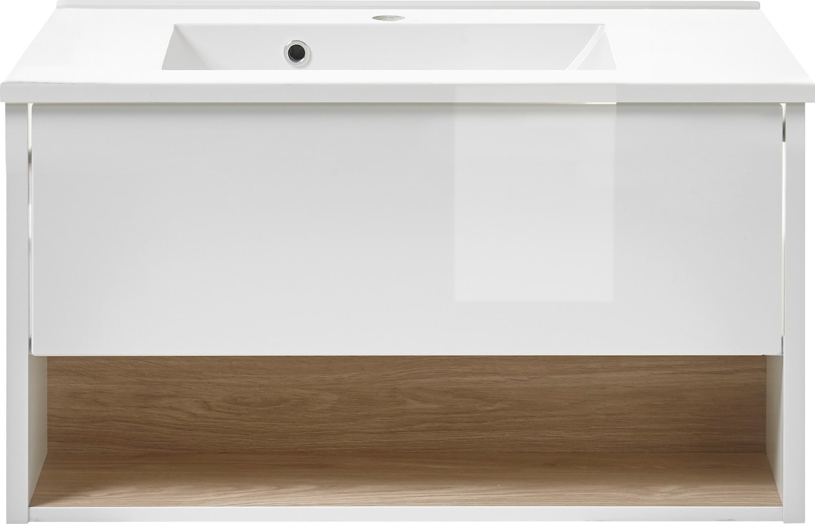 Home affaire Badmöbel-Set »Studio Line, Bad im modernen Design, 5-teiliges Badezimmer« 5 Stk. tlg.