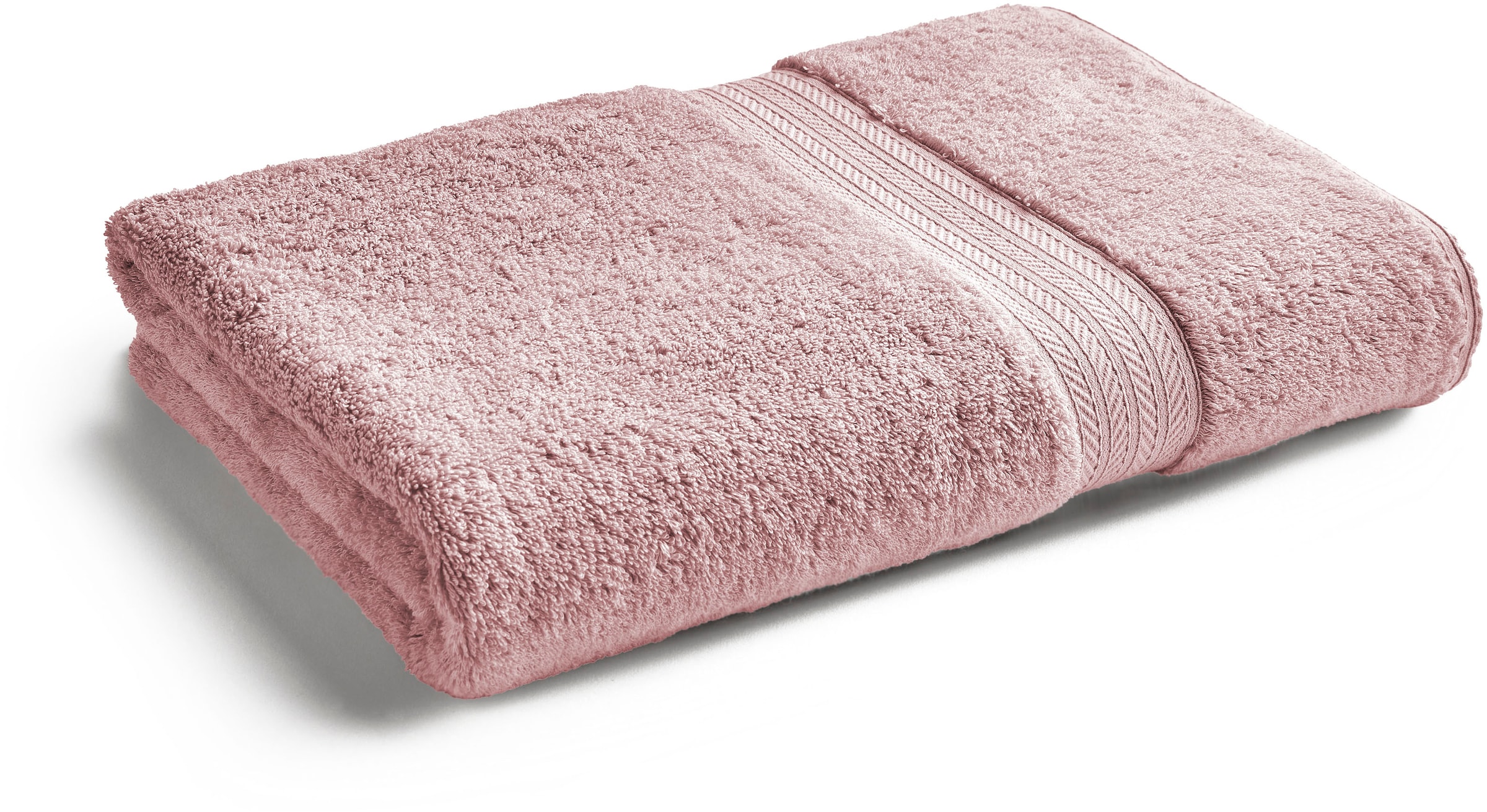 CHRISTY 'Renaissance' Luxury 675GSM Egyptian Cotton Towels in Pale Pink | Size: Bath Sheet