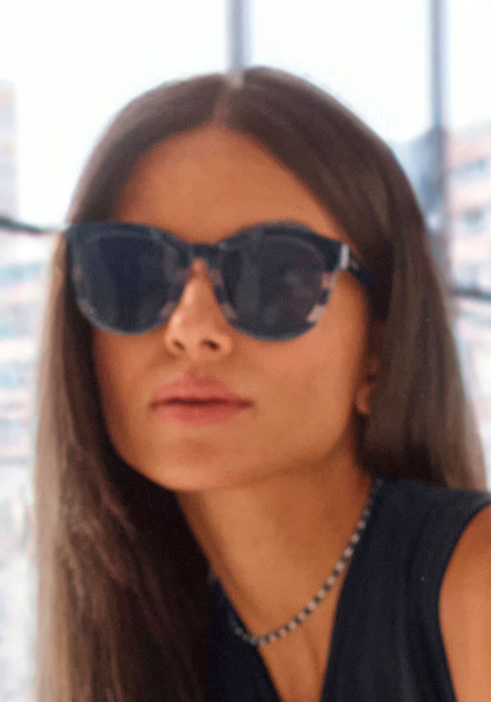 LASCANA Sonnenbrille, Dunkle Sonnenbrille mit UV-Schutz, Damenbrille